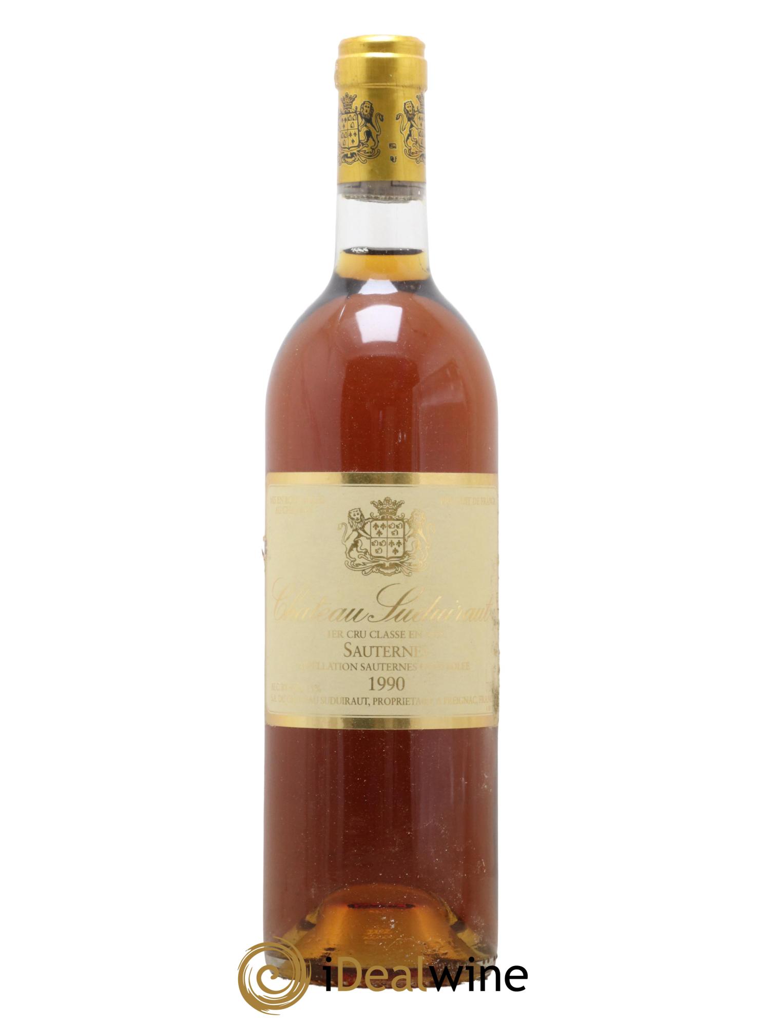 Château Suduiraut 1er Grand Cru Classé 1990 - Lotto di 1 bottiglia - 0