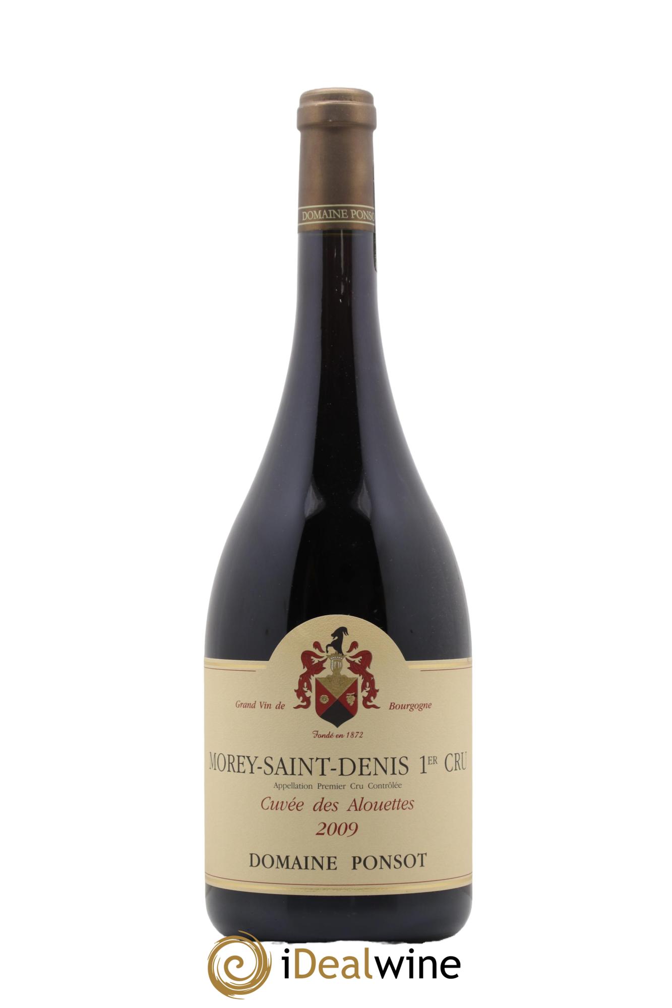 Morey Saint-Denis 1er Cru Cuvée des Alouettes Ponsot (Domaine)  2009 - Lot de 1 magnum - 0