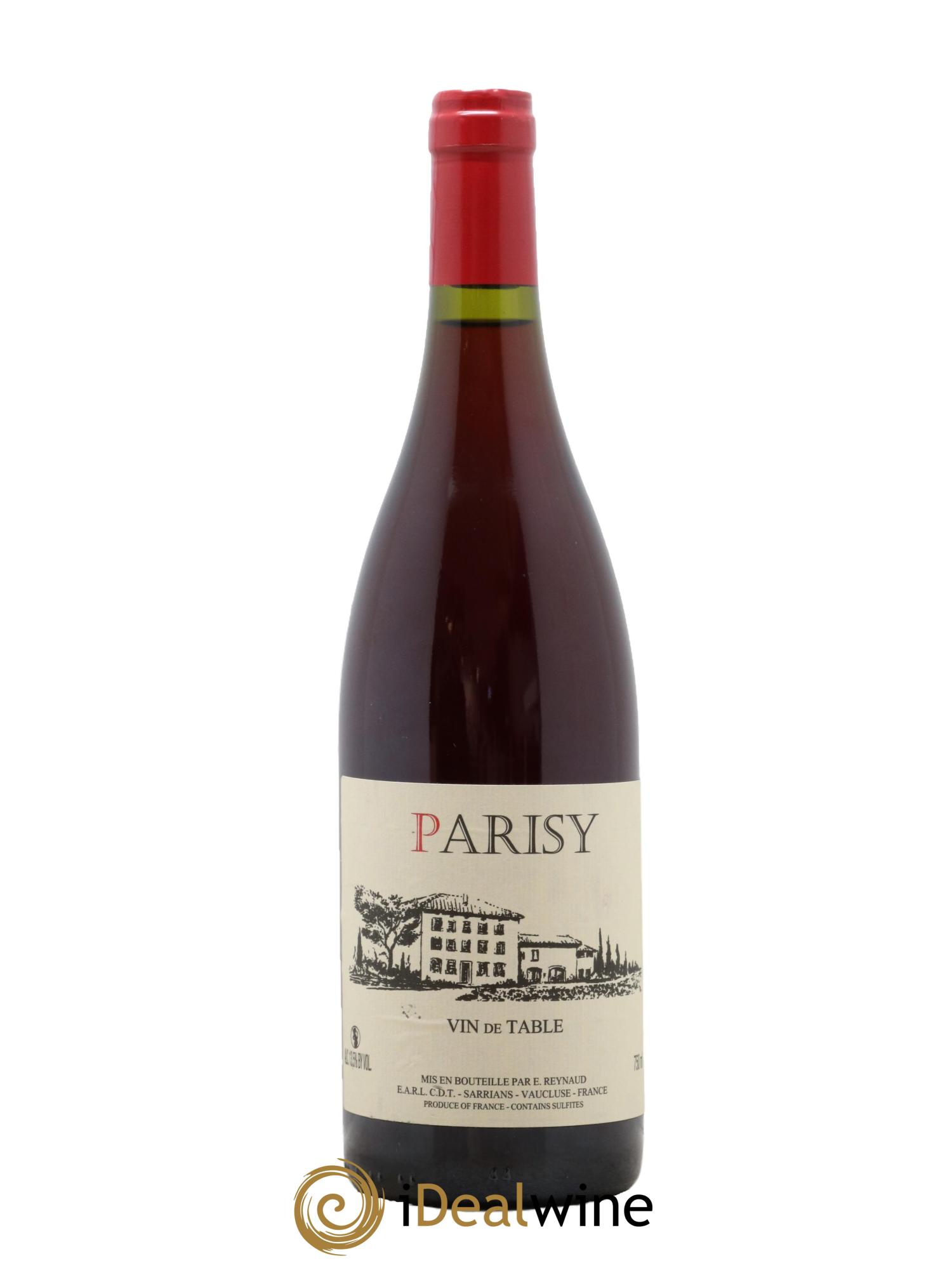 Vin de Table Parisy  Emmanuel Reynaud - Lot de 1 bouteille - 0