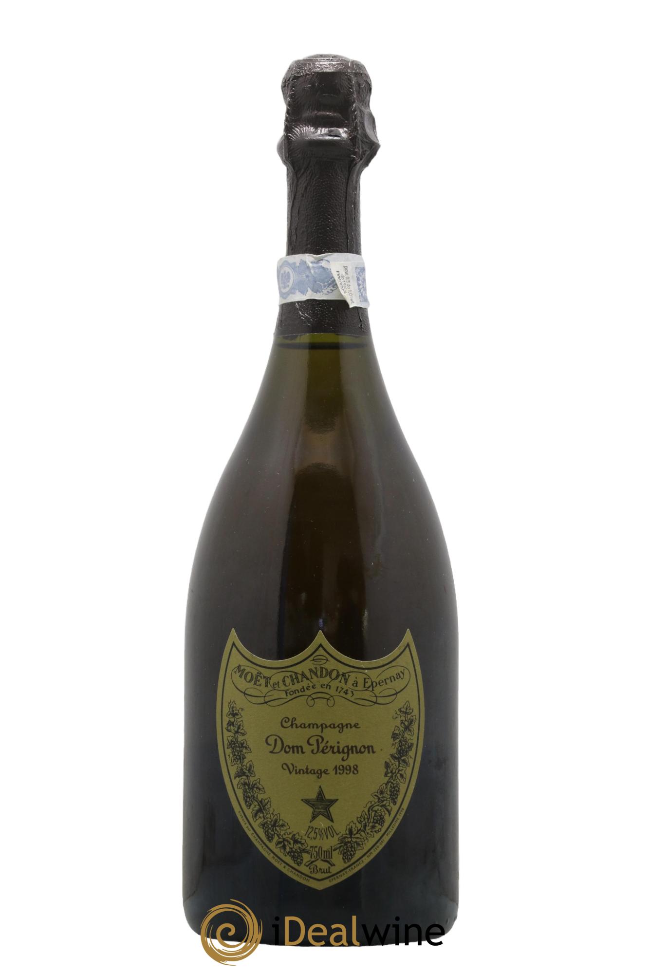 Champagne Dom Pérignon Moet et Chandon 1998 - Lotto di 1 bottiglia - 0