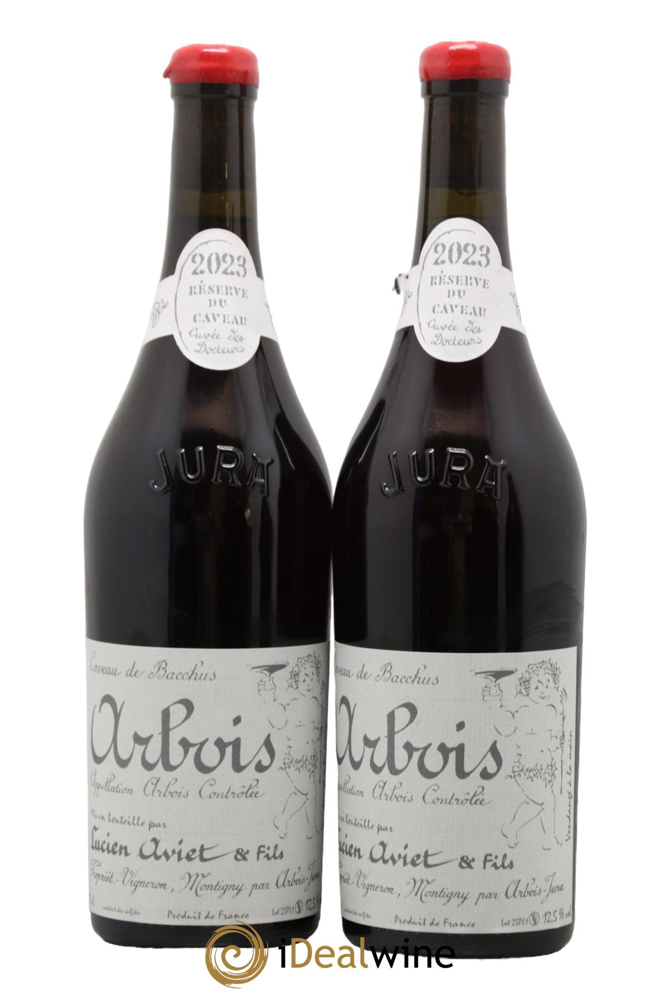 Arbois Ploussard Cuvée des Docteurs Domaine Luciet Aviet et Fils 2023 - Lot of 2 bottles - 0