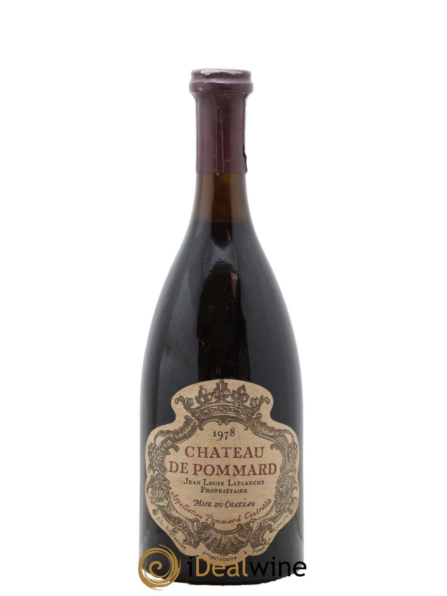 Pommard Château de Pommard  1978 - Posten von 1 Flasche - 0