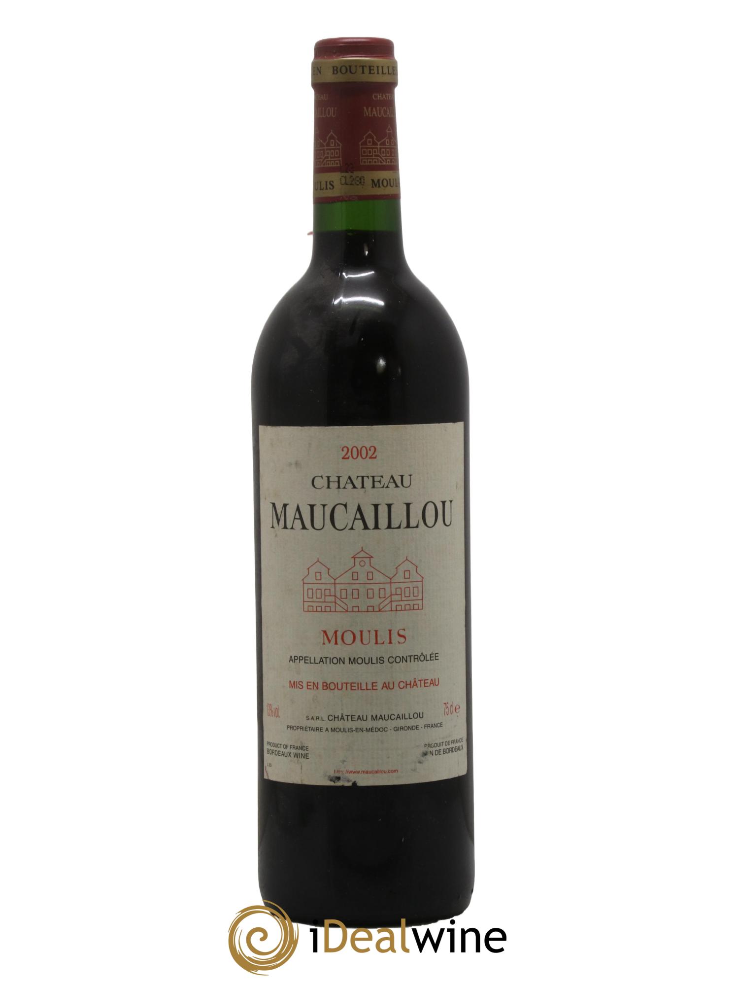 Château Maucaillou 2002 - Lotto di 1 bottiglia - 0