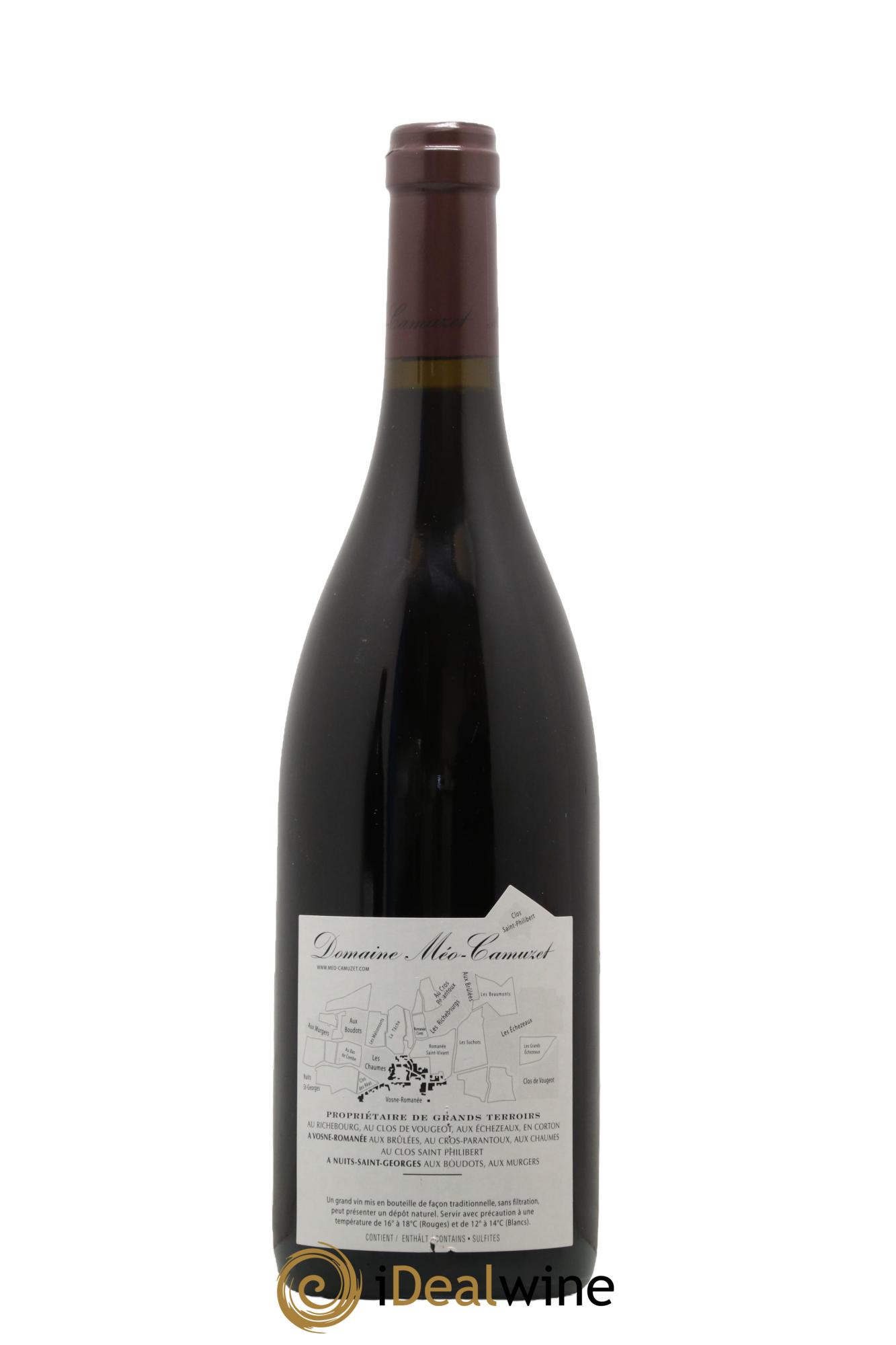 Nuits Saint-Georges 1er Cru Aux Murgers Méo-Camuzet (Domaine) 2013 - Lot de 1 bouteille - 1