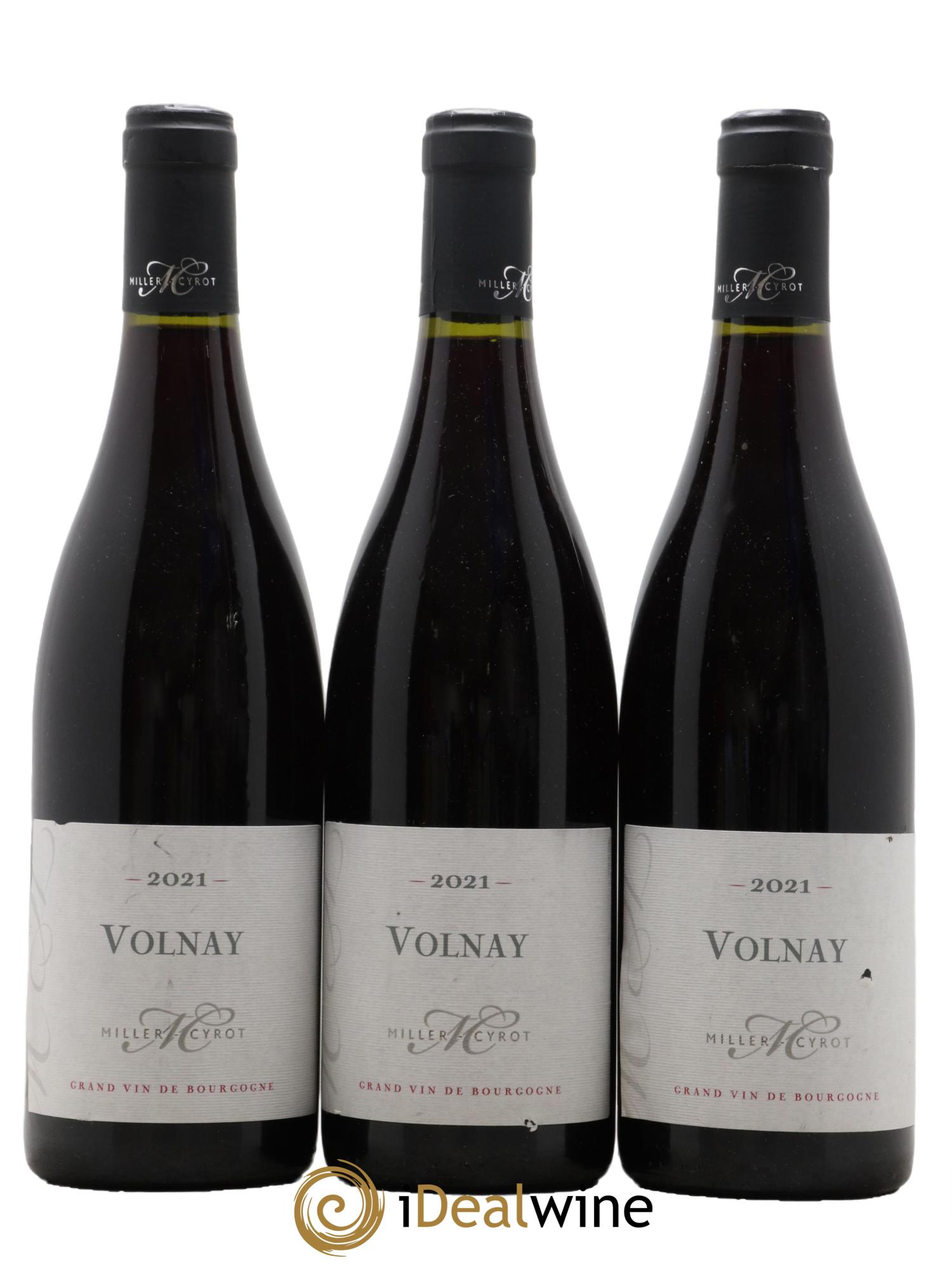 Volnay Domaine Miller Cyrot 2021 - Posten von 3 Flaschen - 0