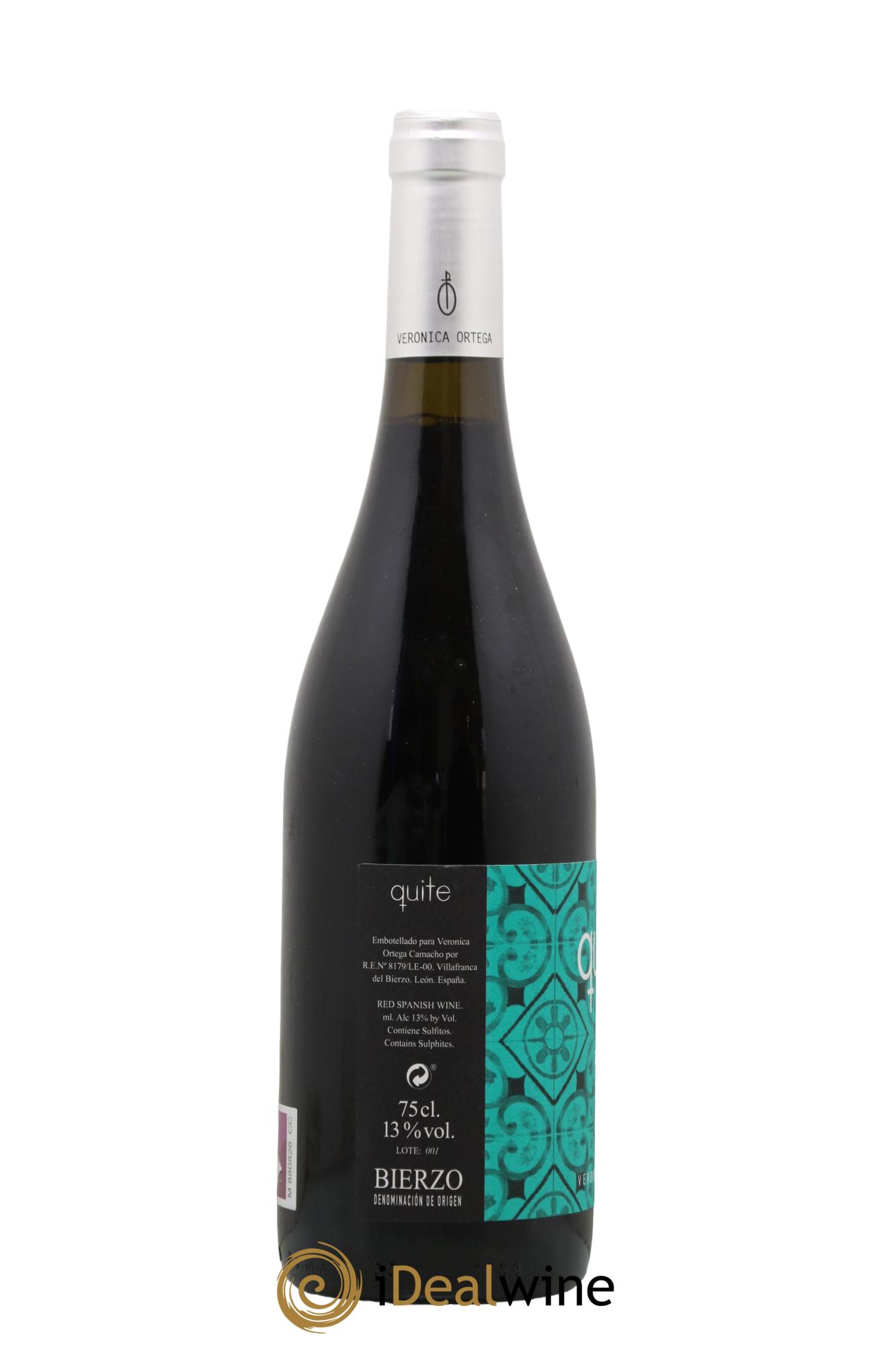 Bierzo DO Veronica Ortega Quite 2018 - Lot de 1 bouteille - 1