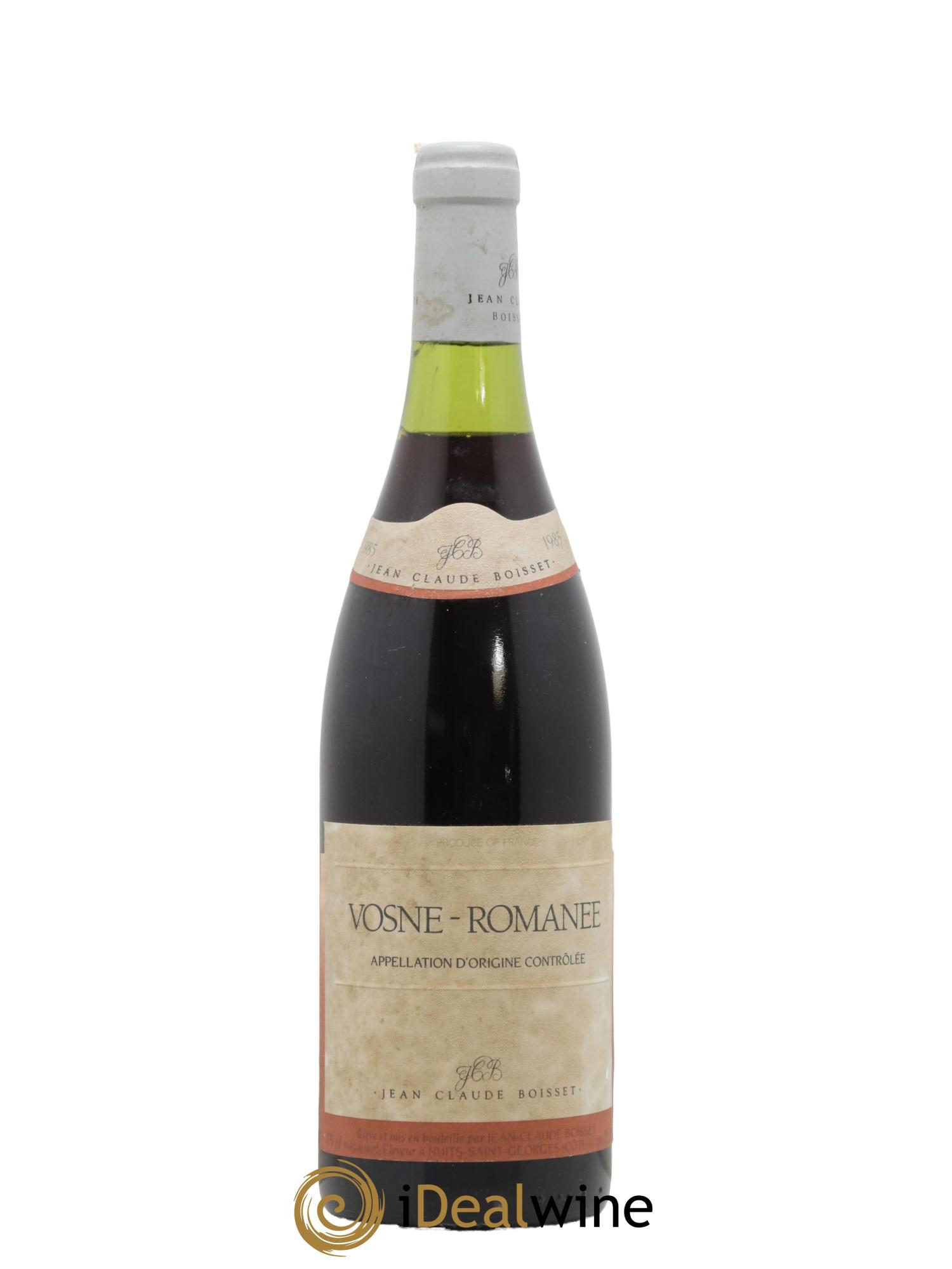 Vosne-Romanée Jean-Claude Boisset 1985 - Lot de 1 bouteille - 0