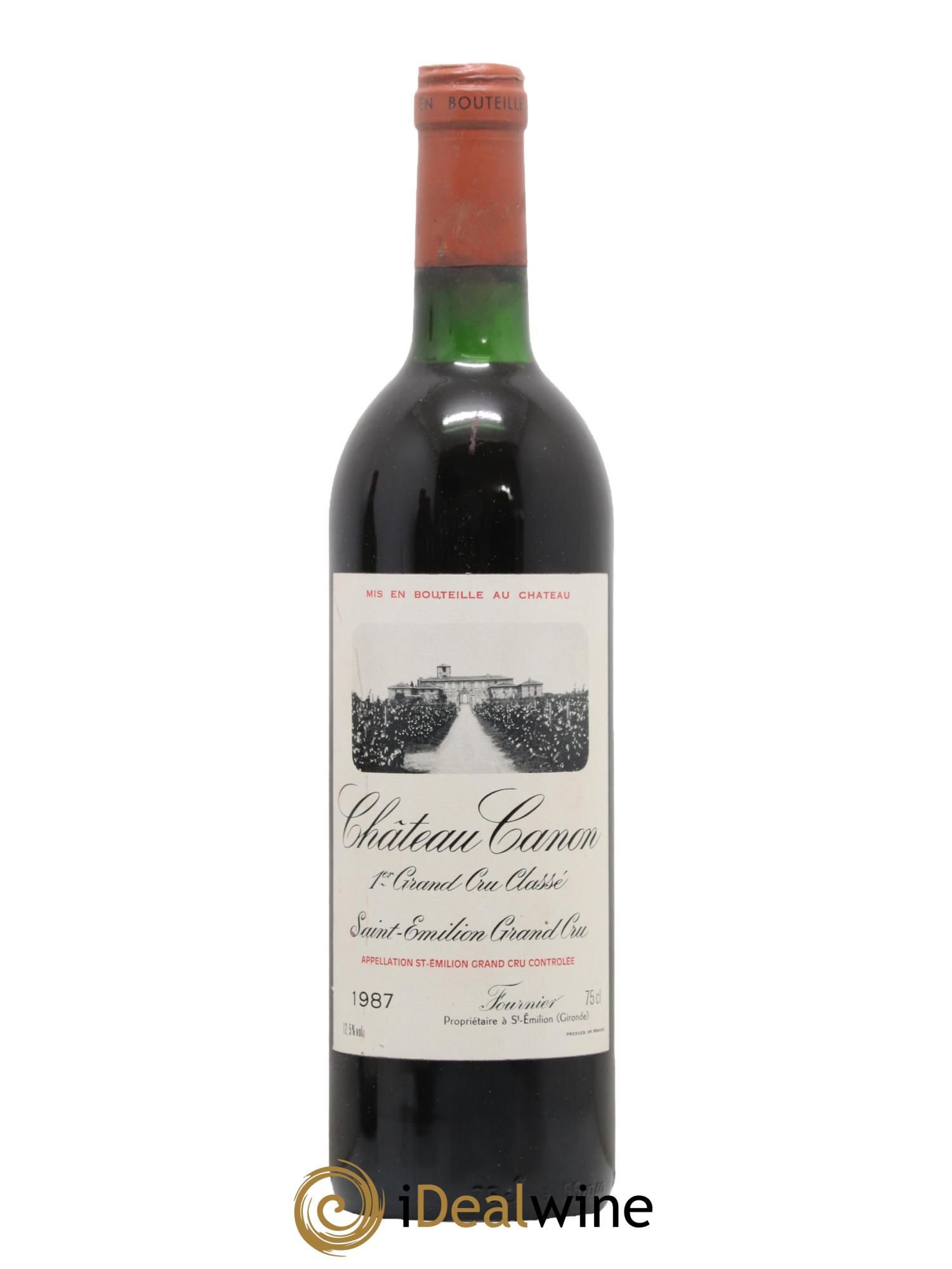 Château Canon 1er Grand Cru Classé B 1987 - Lotto di 1 bottiglia - 0