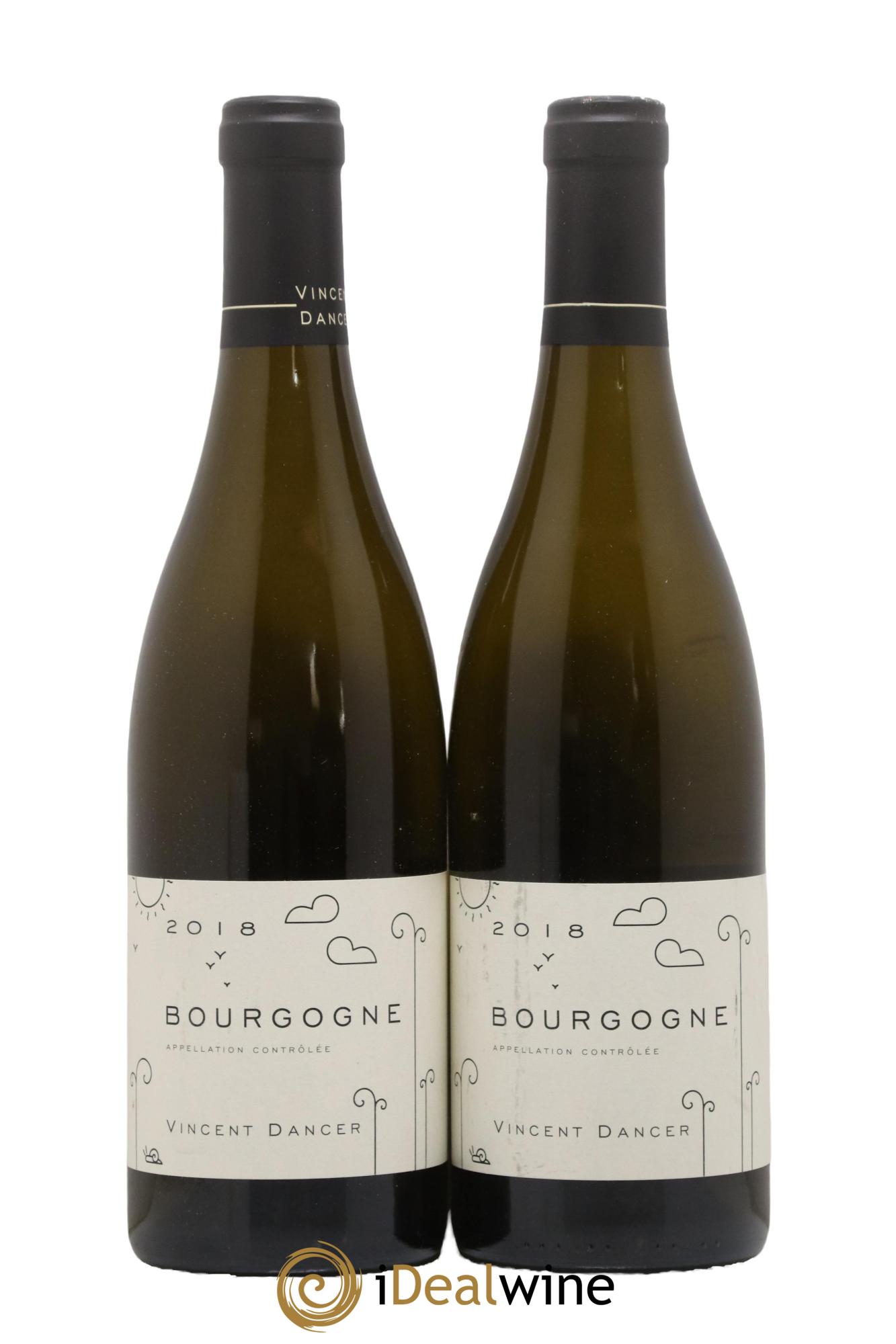 Bourgogne Vincent Dancer 2018 - Lot of 2 bottles - 0