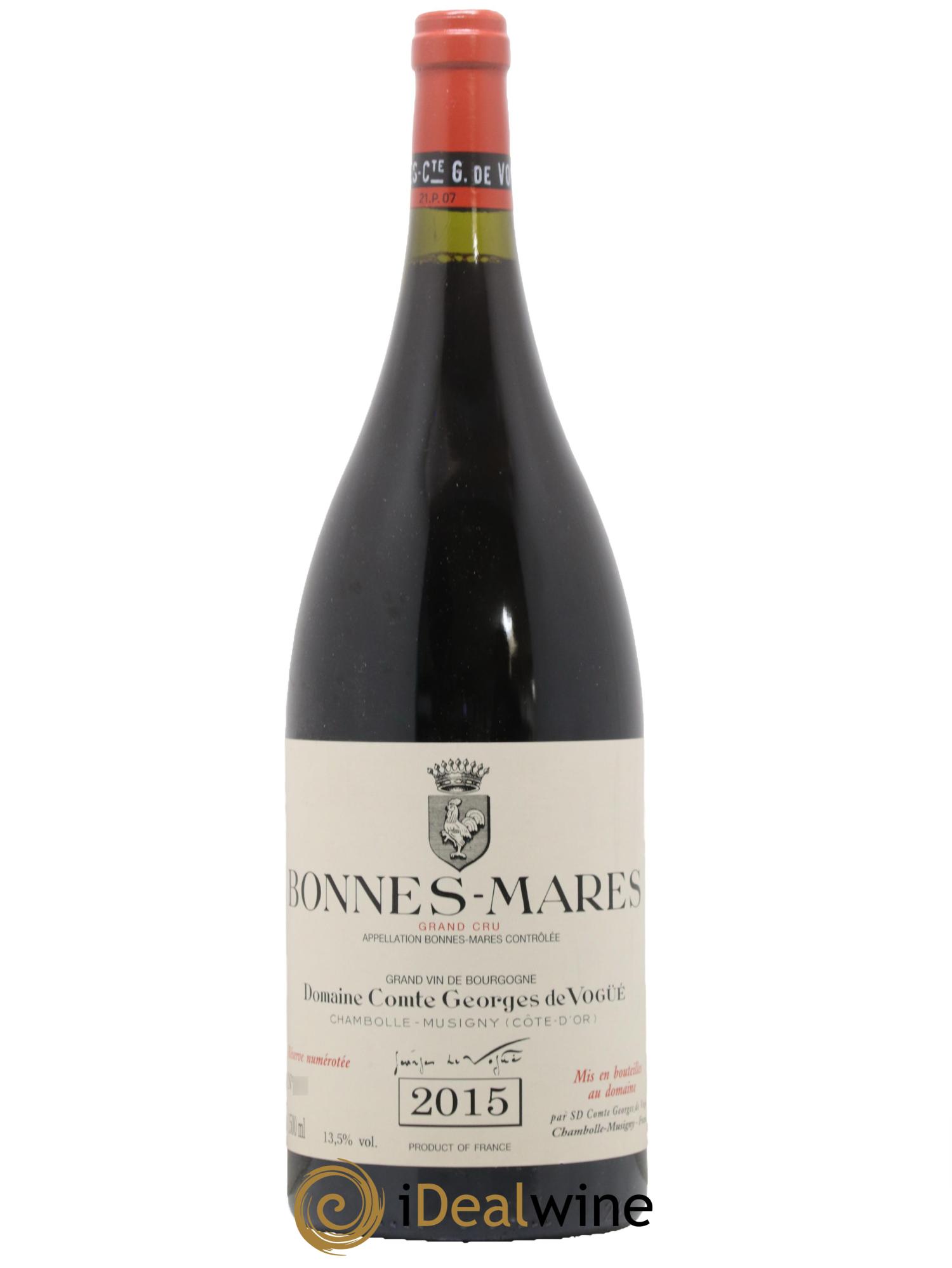 Bonnes-Mares Grand Cru Comte Georges de Vogüé 2015 - Lot de 1 magnum - 0