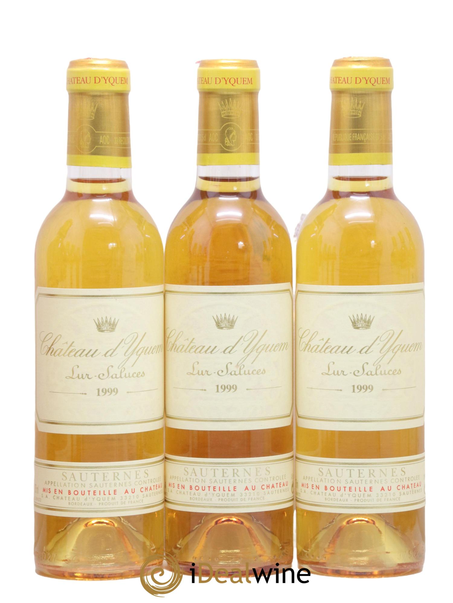 Château d' Yquem 1er Cru Classé Supérieur 1999 - Lotto di 12 mezze bottiglie - 4