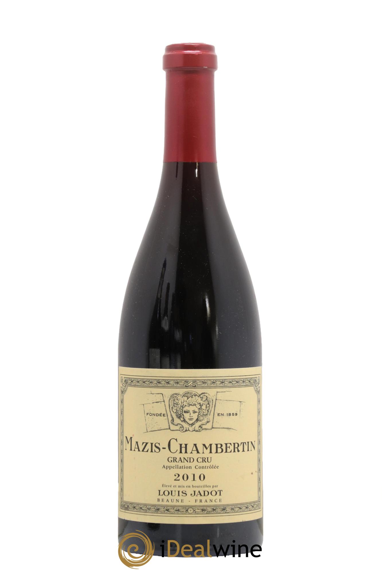 Mazis-Chambertin Grand Cru Louis Jadot 2010 - Lot de 1 bouteille - 0