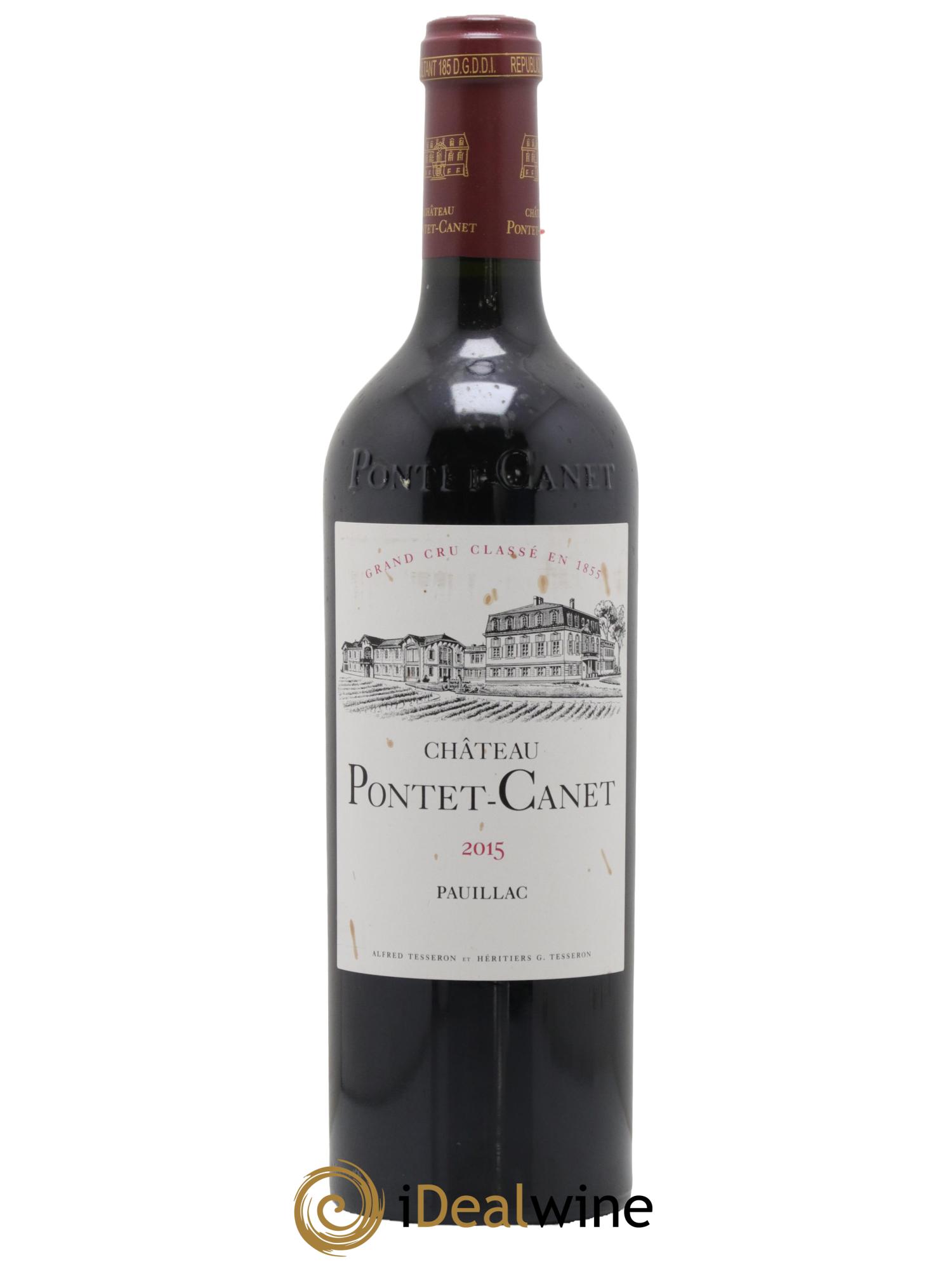 Château Pontet Canet 5ème Grand Cru Classé 2015 - Lot of 1 bottle - 0