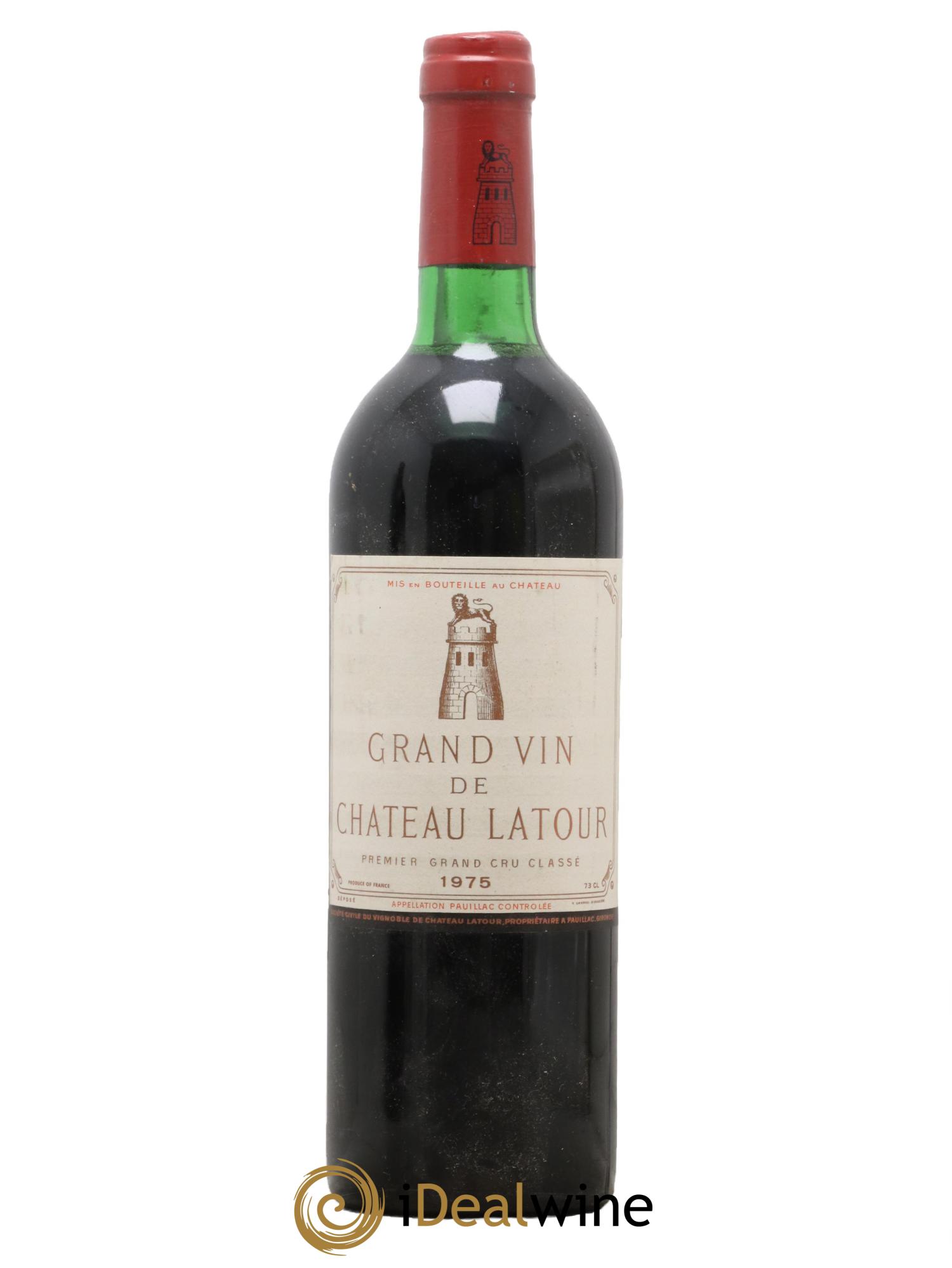 Château Latour 1er Grand Cru Classé 1975 - Lotto di 1 bottiglia - 0