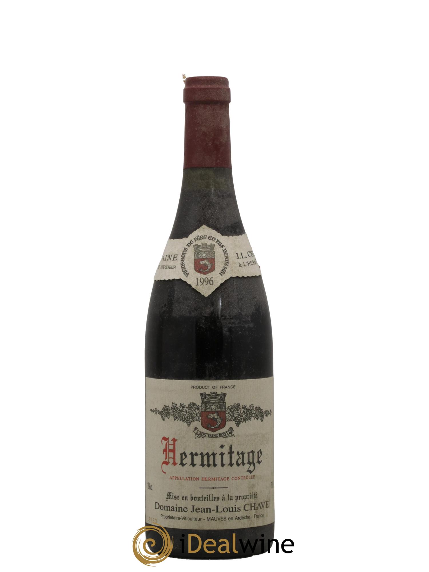 Hermitage Jean-Louis Chave 1996 - Lotto di 1 bottiglia - 0