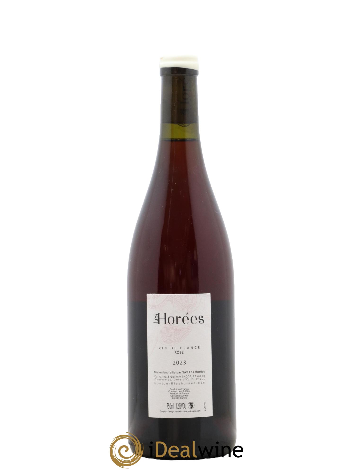 Bourgogne Rosé Bonheur Les Horées 2023 - Lot de 1 bouteille - 1