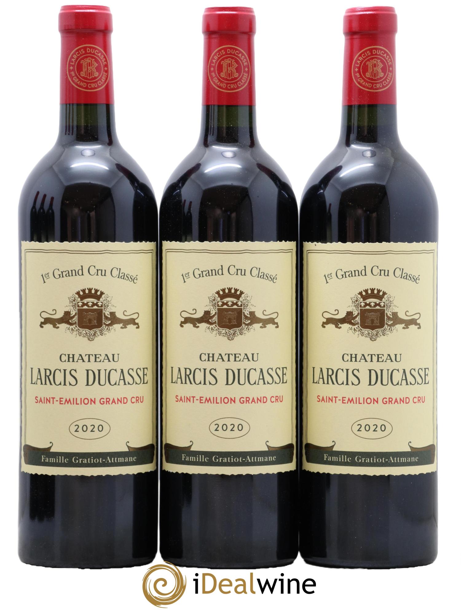 Château Larcis Ducasse 1er Grand Cru Classé B 2020 - Lot de 6 bouteilles - 1