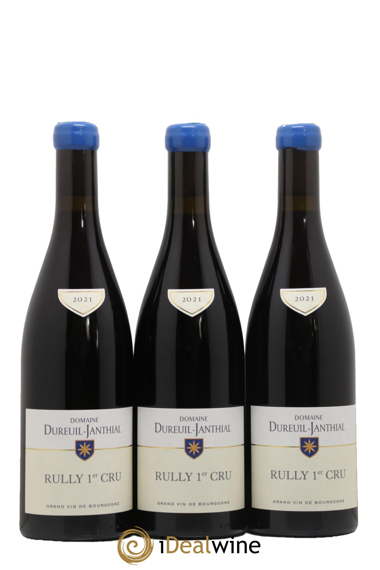 Rully 1er Cru Dureuil Janthial 2021 - Lot of 3 bottles - 0