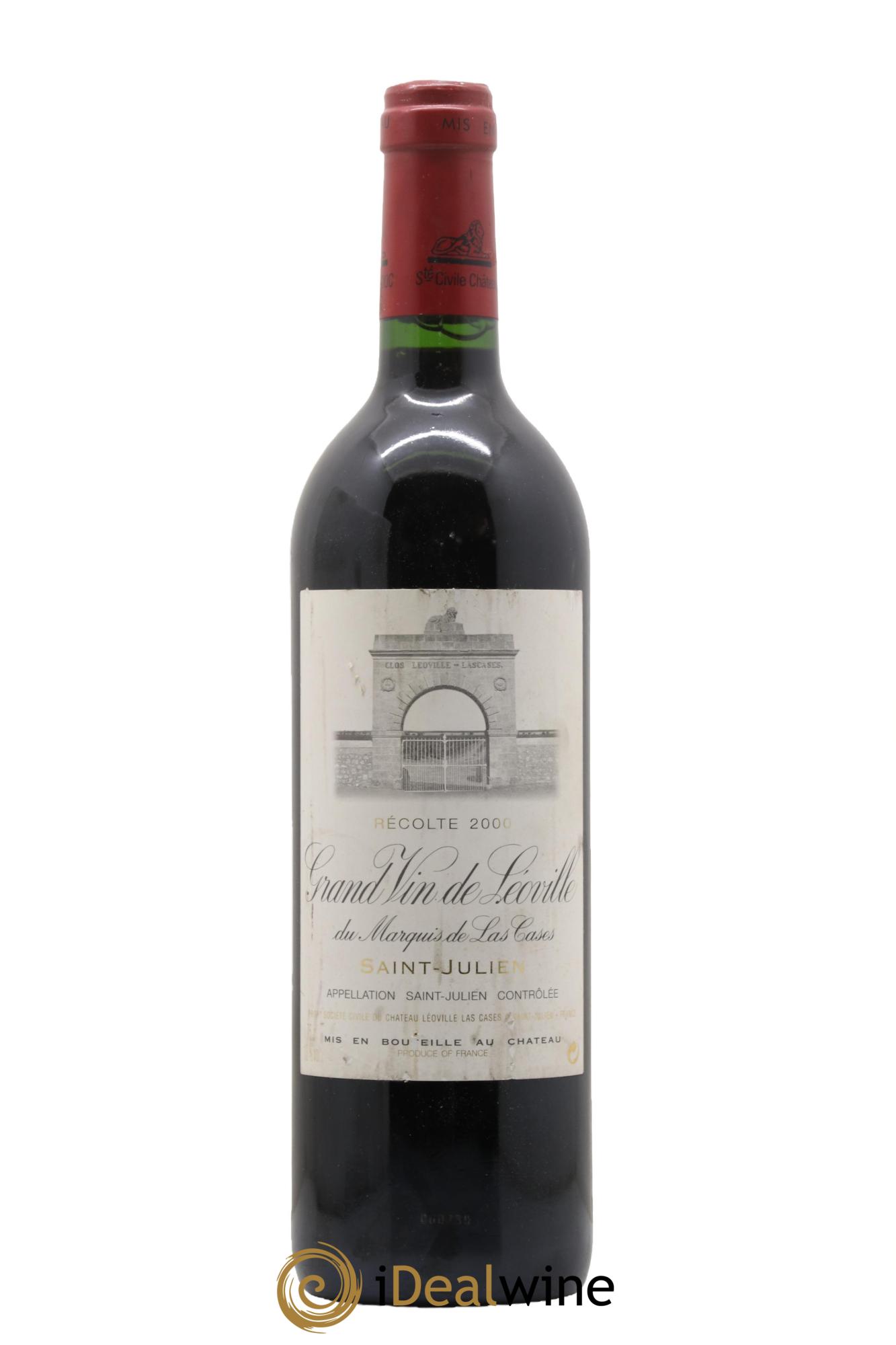 Château Léoville Las Cases 2ème Grand Cru Classé 2000 - Lot of 1 bottle - 0