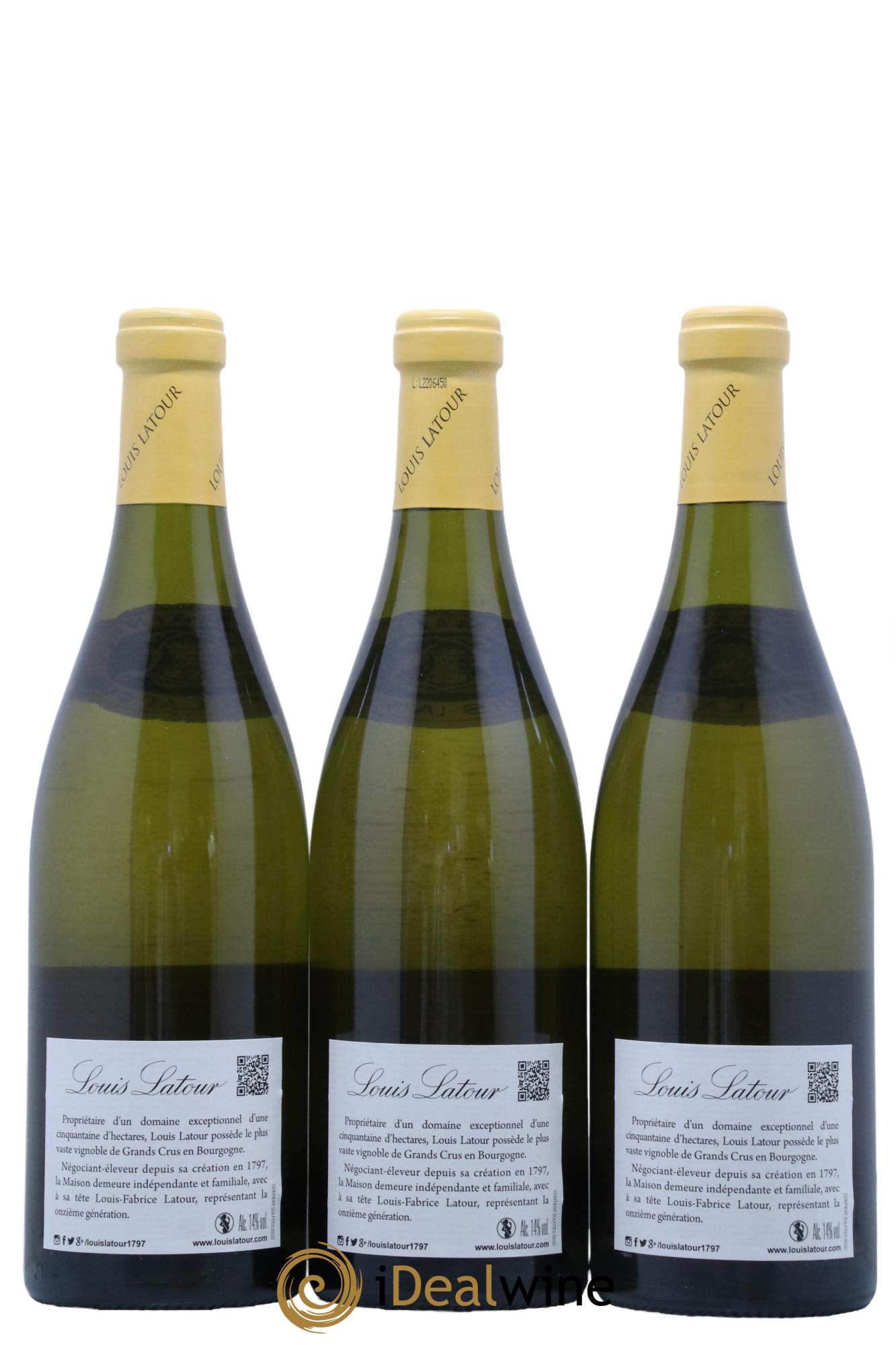 Chevalier-Montrachet Grand Cru Les Demoiselles Louis Latour 2018 - Posten von 6 Flaschen - 4