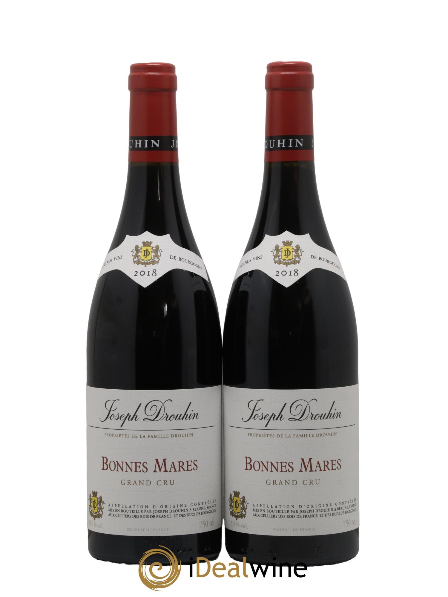 Bonnes-Mares Grand Cru Joseph Drouhin 2018 - Lot de 2 bouteilles - 0