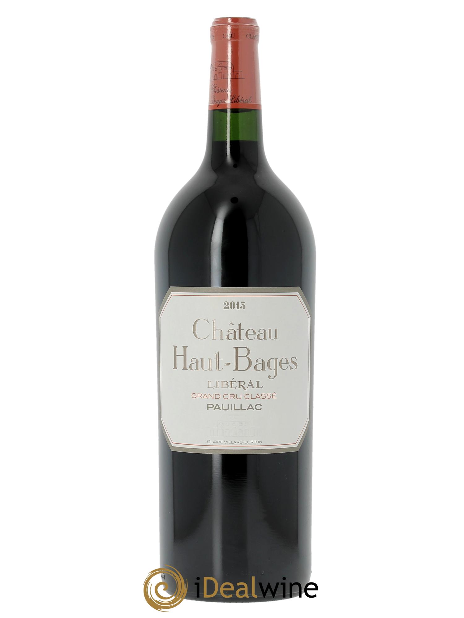 Château Haut Bages Libéral 5ème Grand Cru Classé  2015 - Posten von 1 Magnum - 1