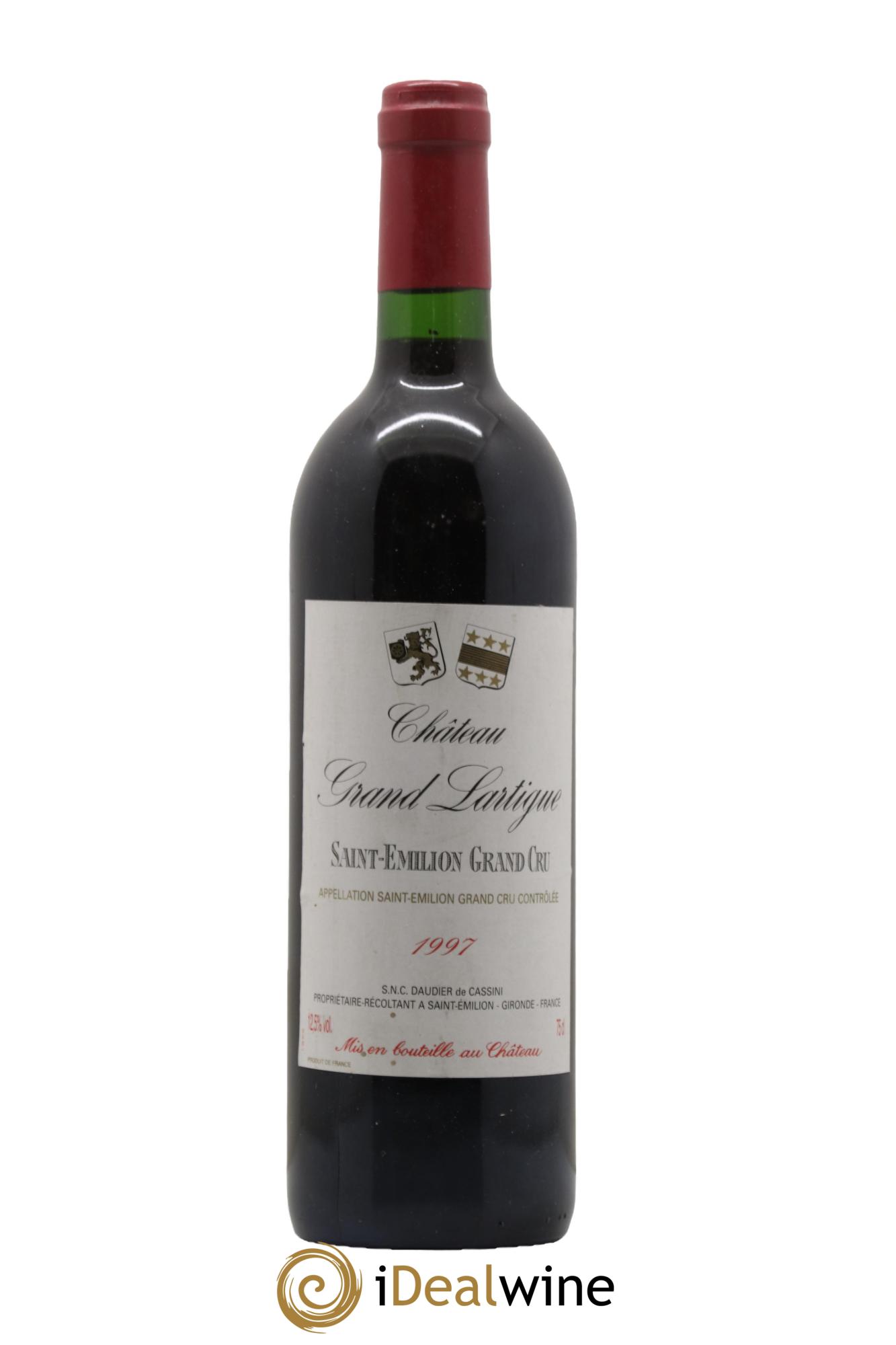 Saint-Émilion Grand Cru Chateau Grand Lartigue 1997 - Lotto di 1 bottiglia - 0