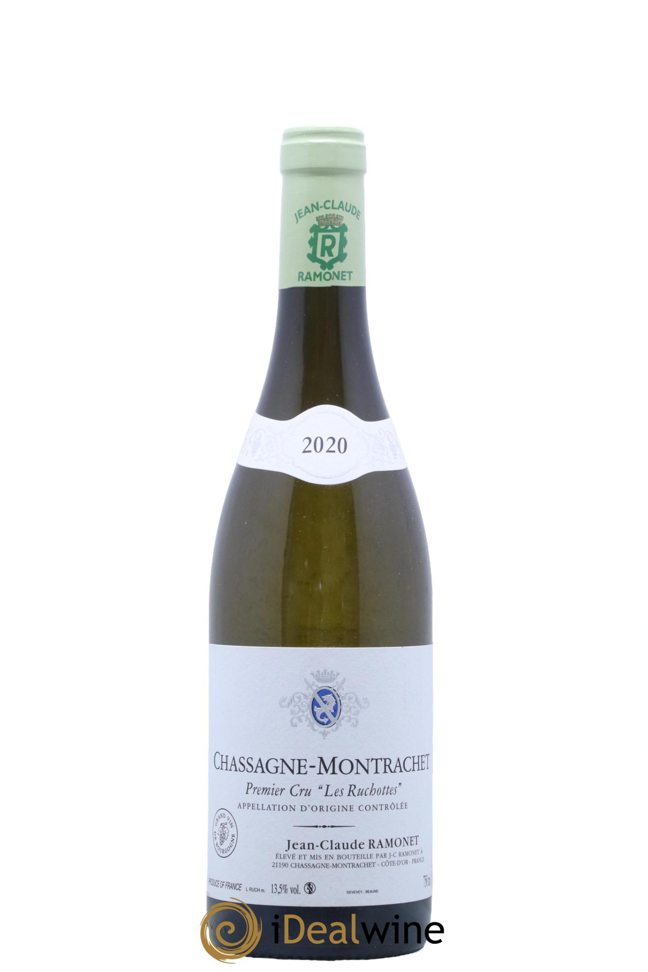 Chassagne-Montrachet 1er Cru Les Ruchottes Ramonet (Domaine)  2020 - Lotto di 1 bottiglia - 0