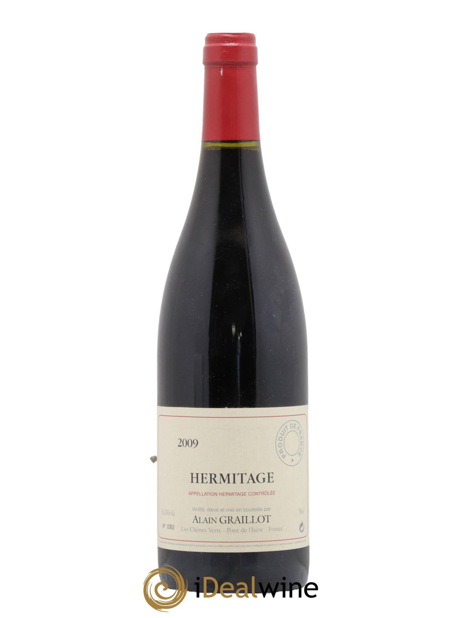 Hermitage Domaine Graillot 2009 - Posten von 1 Flasche - 0