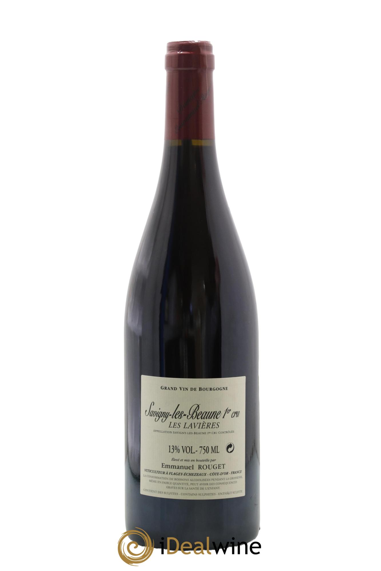 Savigny-lès-Beaune 1er Cru Les Lavières Emmanuel Rouget 2018 - Lot de 1 bouteille - 1