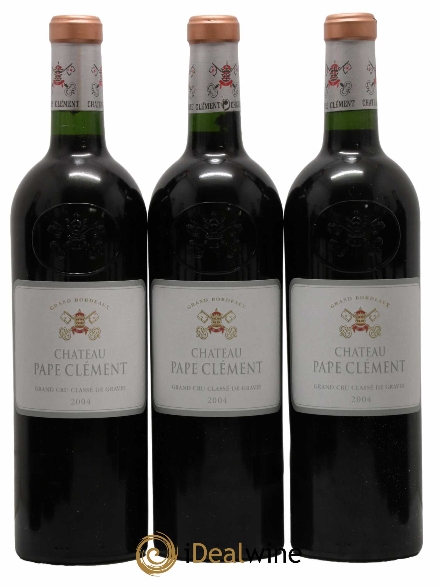 Château Pape Clément Cru Classé de Graves 2004 - Lot of 12 bottles - 1