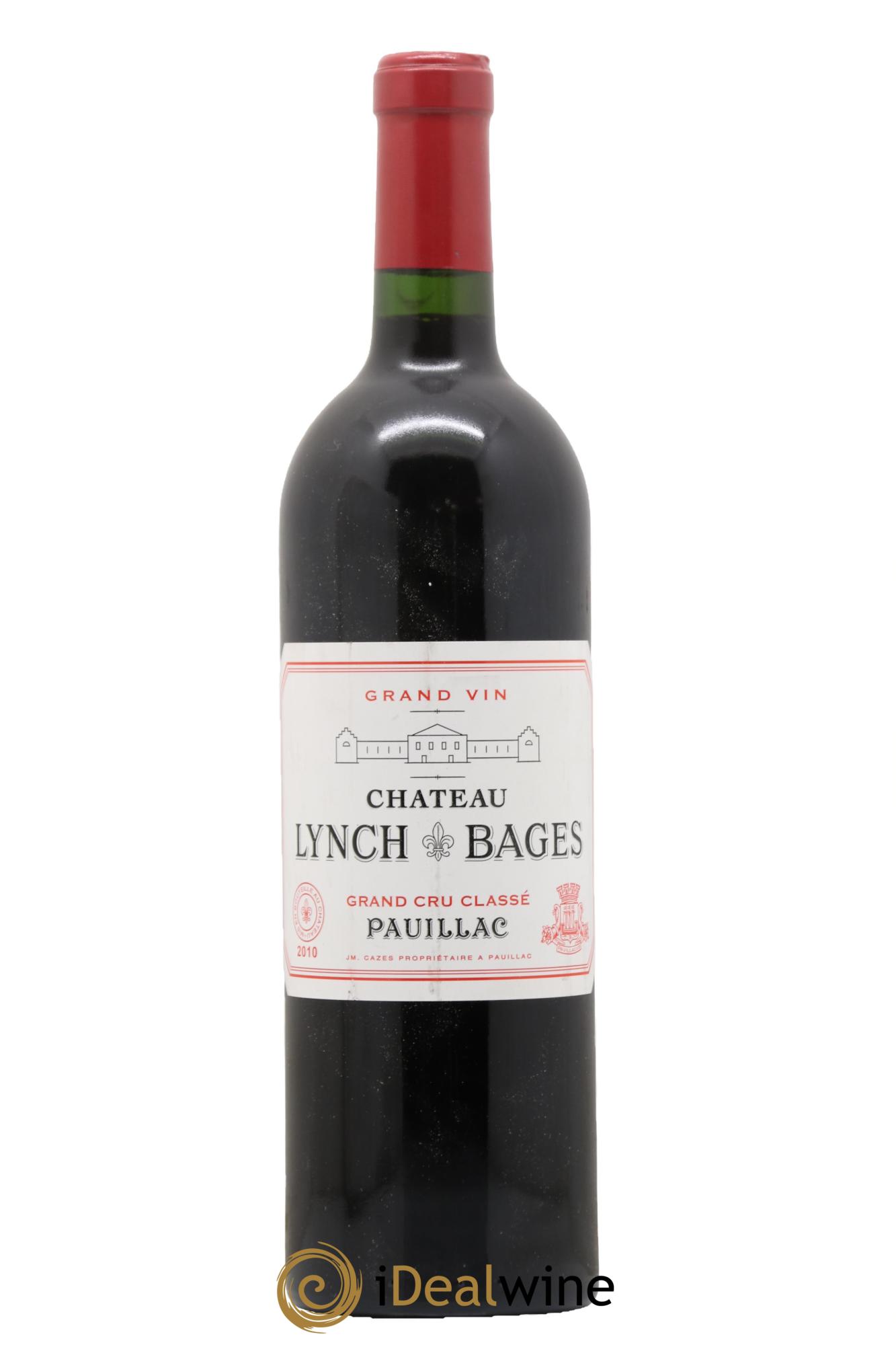 Château Lynch Bages 5ème Grand Cru Classé 2010 - Lot de 1 bouteille - 0