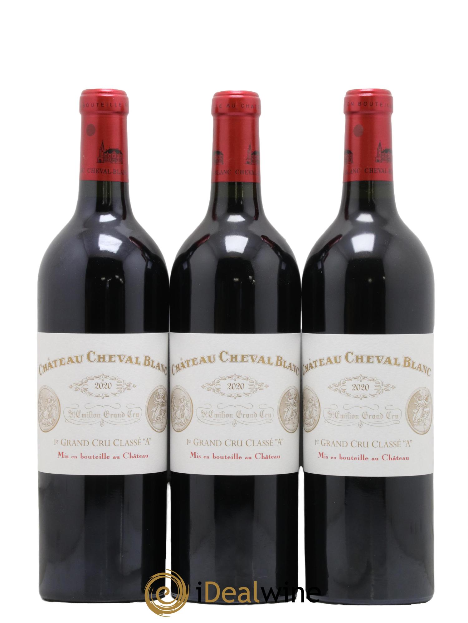 Château Cheval Blanc 1er Grand Cru Classé A 2020 - Lot of 6 bottles - 3