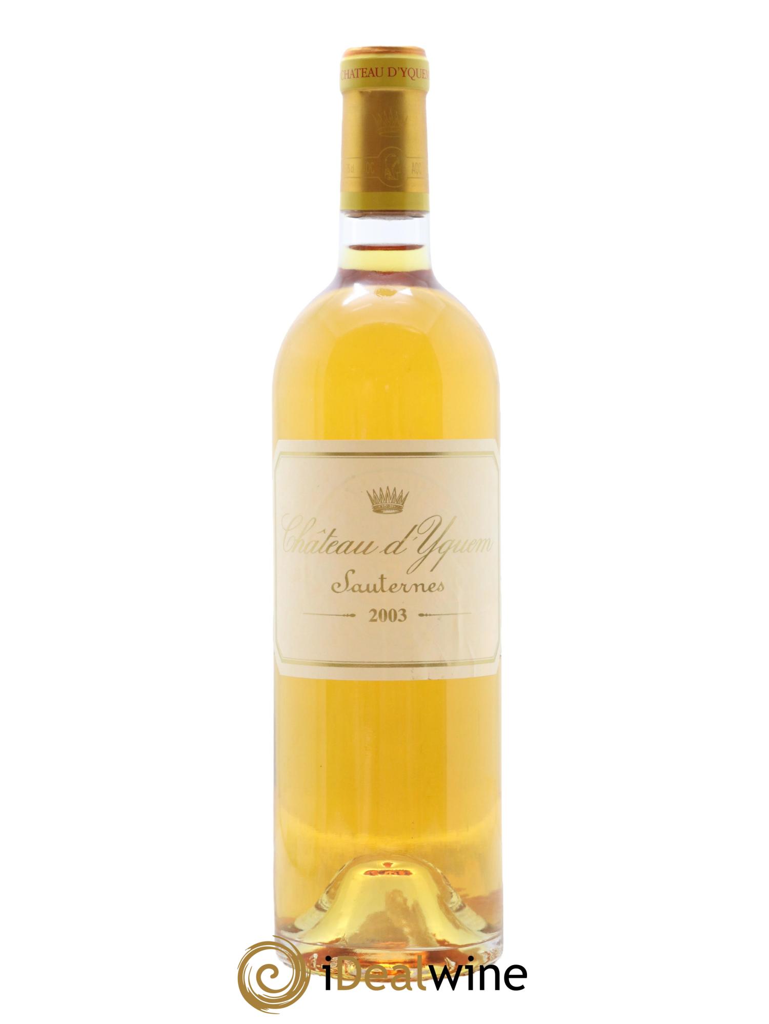 Château d' Yquem 1er Cru Classé Supérieur 2003 - Lot of 1 bottle - 0