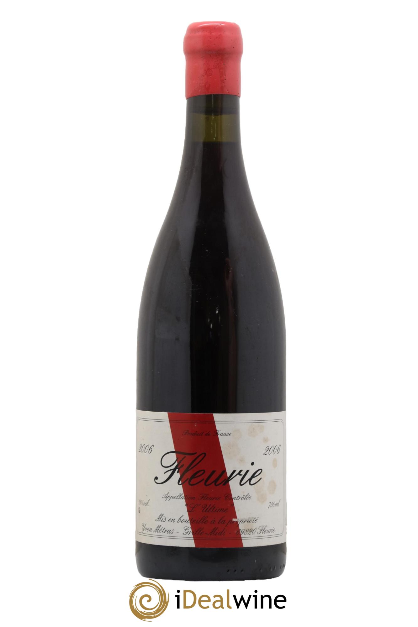 Fleurie l'Ultime Yvon Métras  2006 - Posten von 1 Flasche - 0