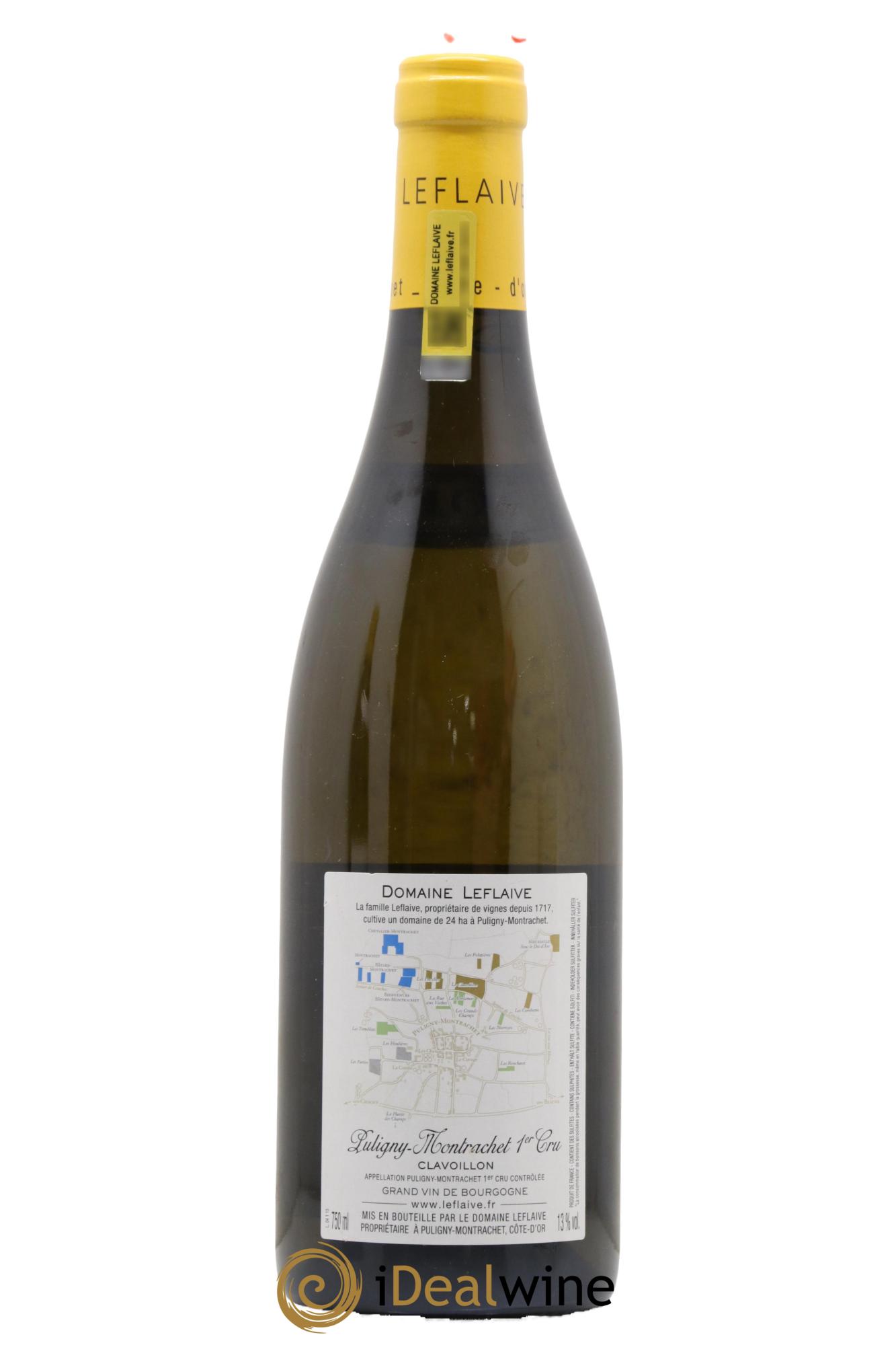 Puligny-Montrachet 1er Cru Clavoillon Leflaive (Domaine) 2015 - Lot of 1 bottle - 1