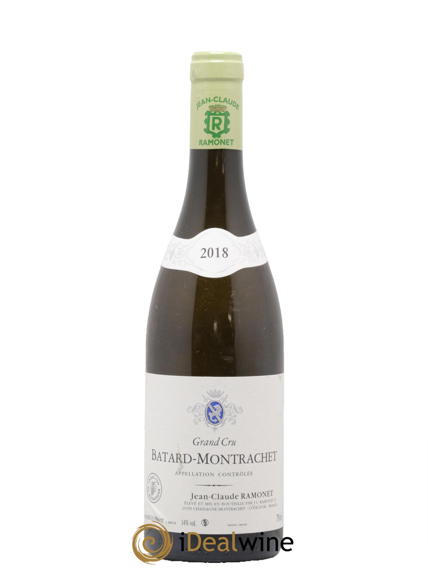 Bâtard-Montrachet Grand Cru Ramonet (Domaine) 2018 - Lot de 1 bouteille - 0