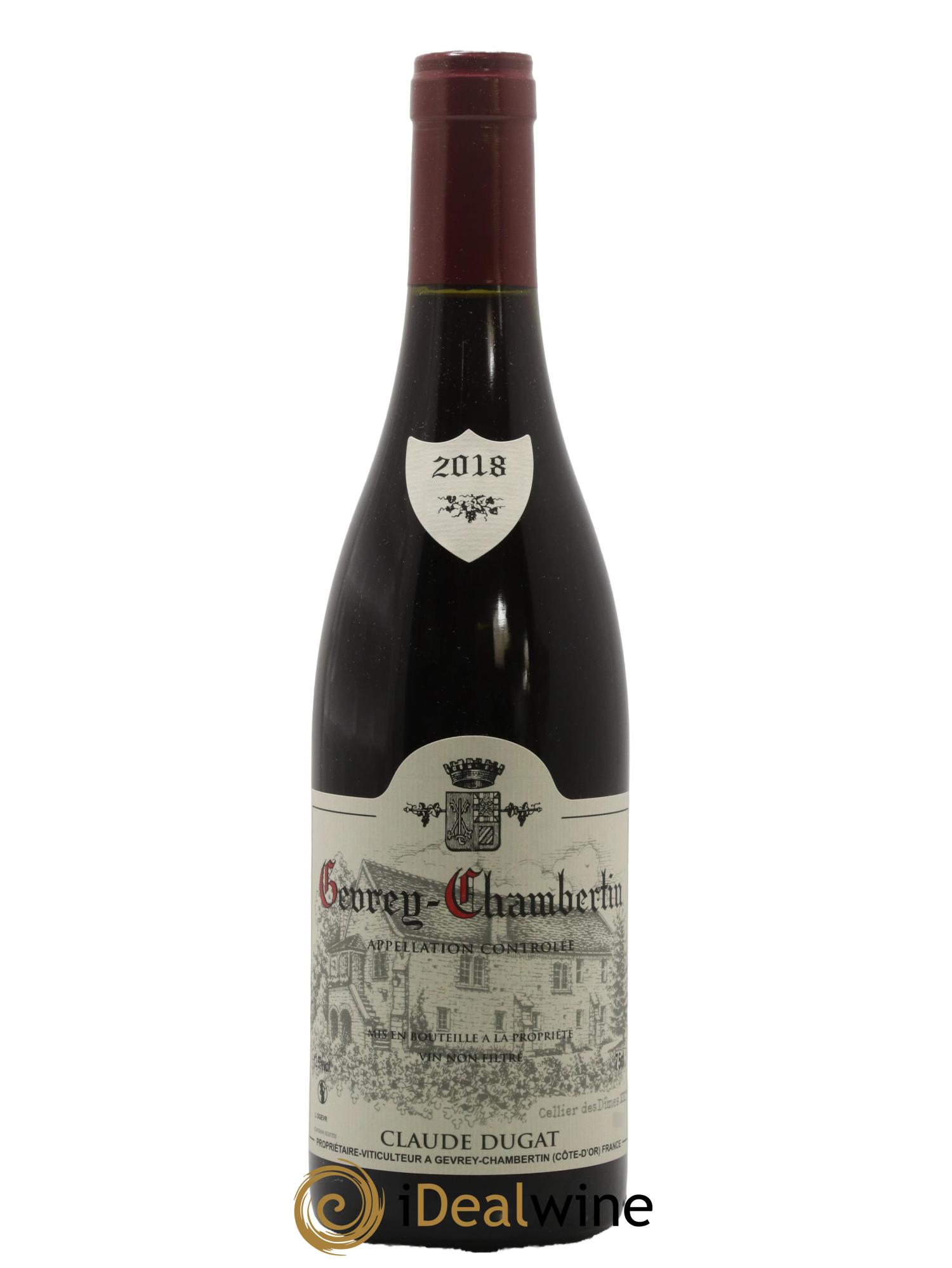 Gevrey-Chambertin Claude Dugat 2018 - Lot de 1 bouteille - 0