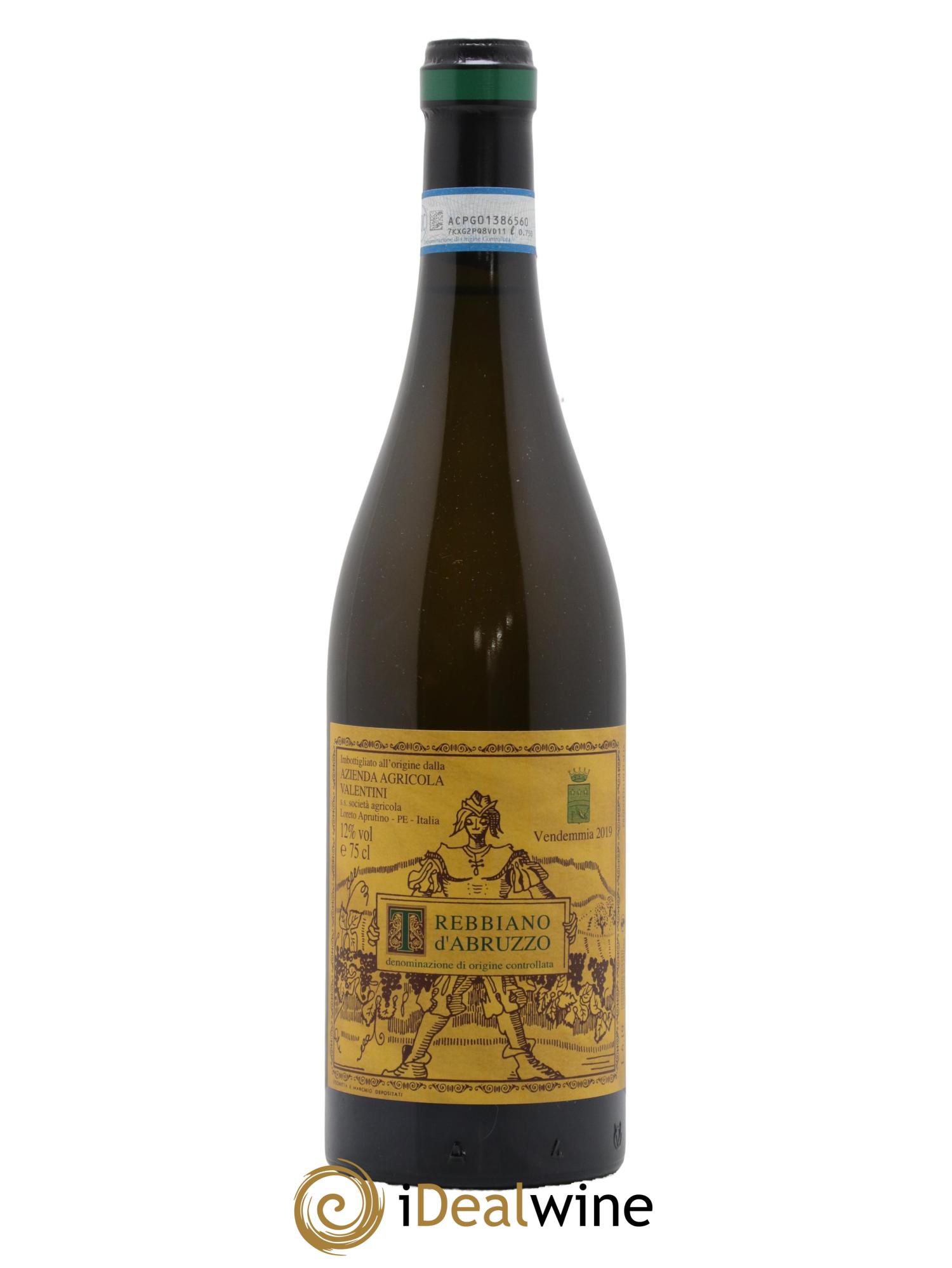 Trebbiano d'Abruzzo DOC Francesco Valentini 2019 - Posten von 1 Flasche - 0