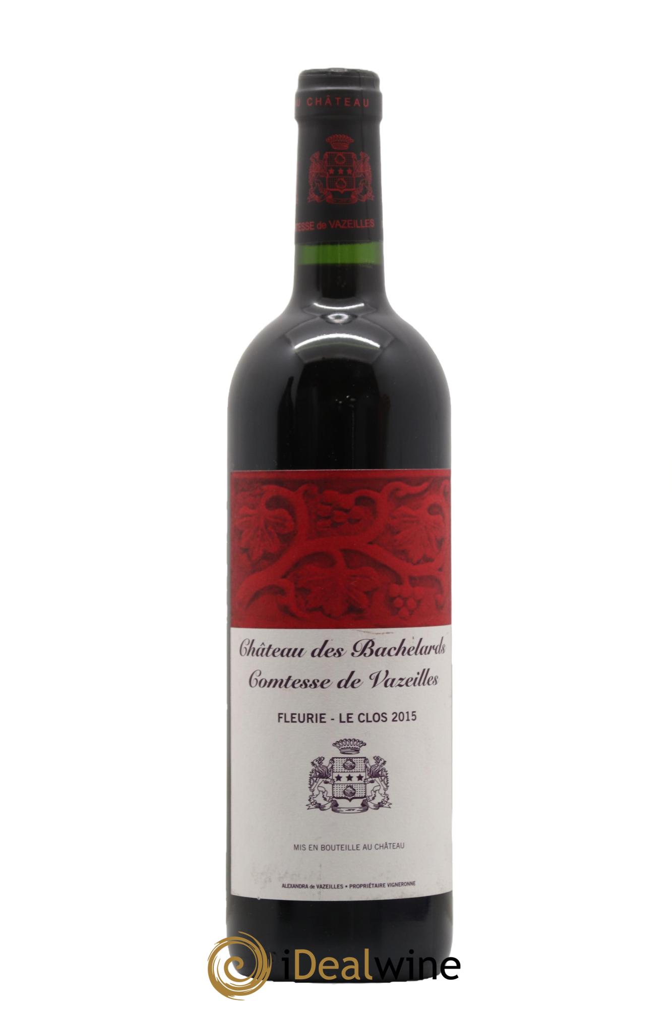 Fleurie Le Clos Château des Bachelards 2015 - Lot de 1 bouteille - 0