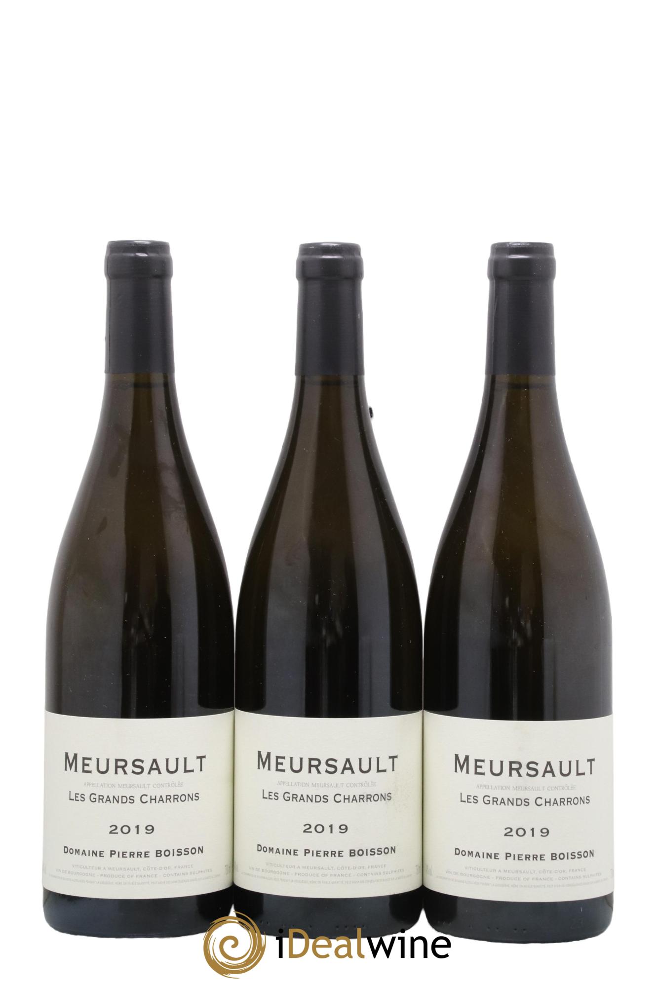 Meursault Les Grands Charrons Pierre Boisson (Domaine) 2019 - Lotto di 3 bottiglie - 0