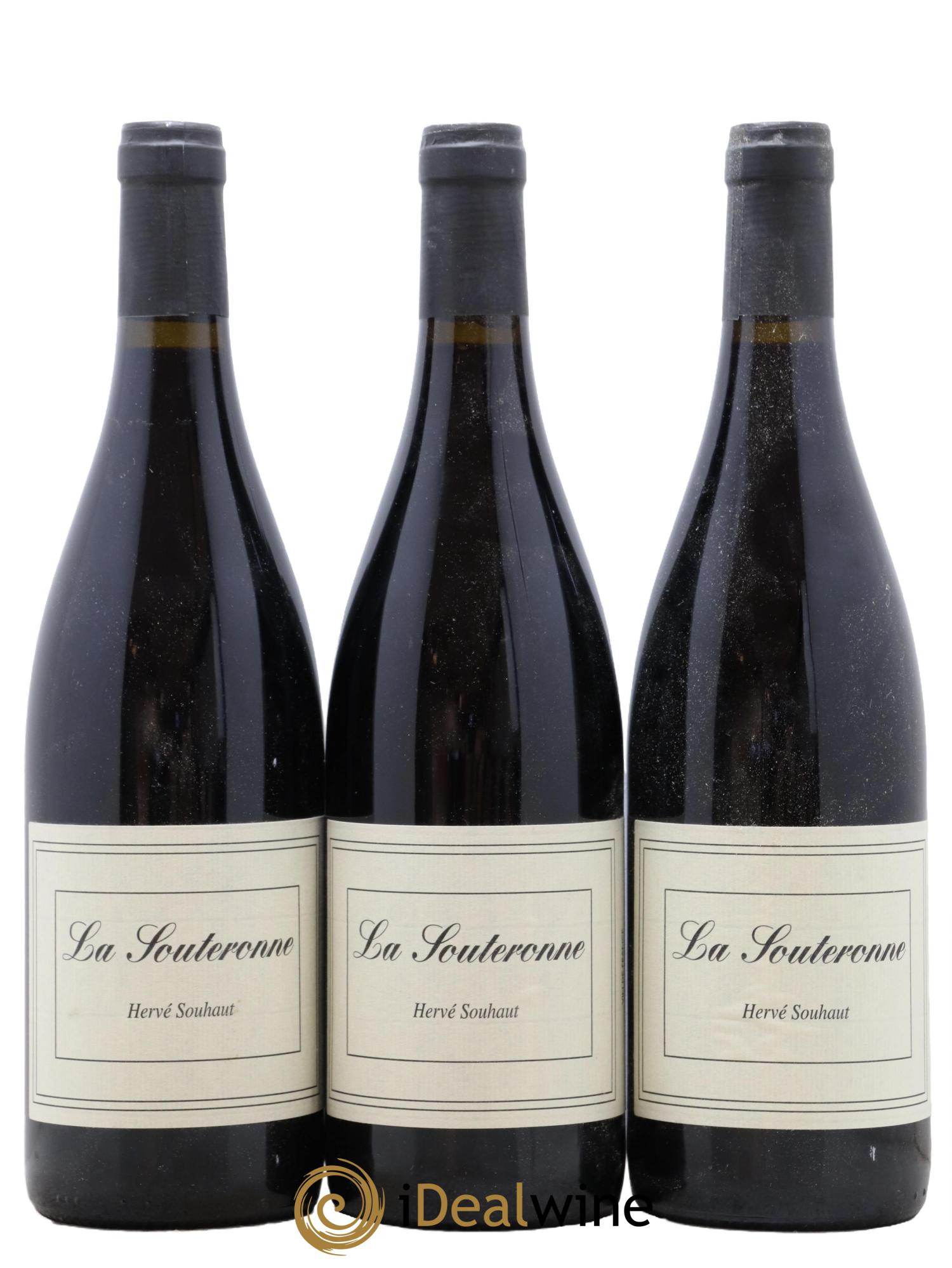 Vin de France La Souteronne Hervé Souhaut - Domaine Romaneaux-Destezet 2015 - Lot de 3 bouteilles - 0