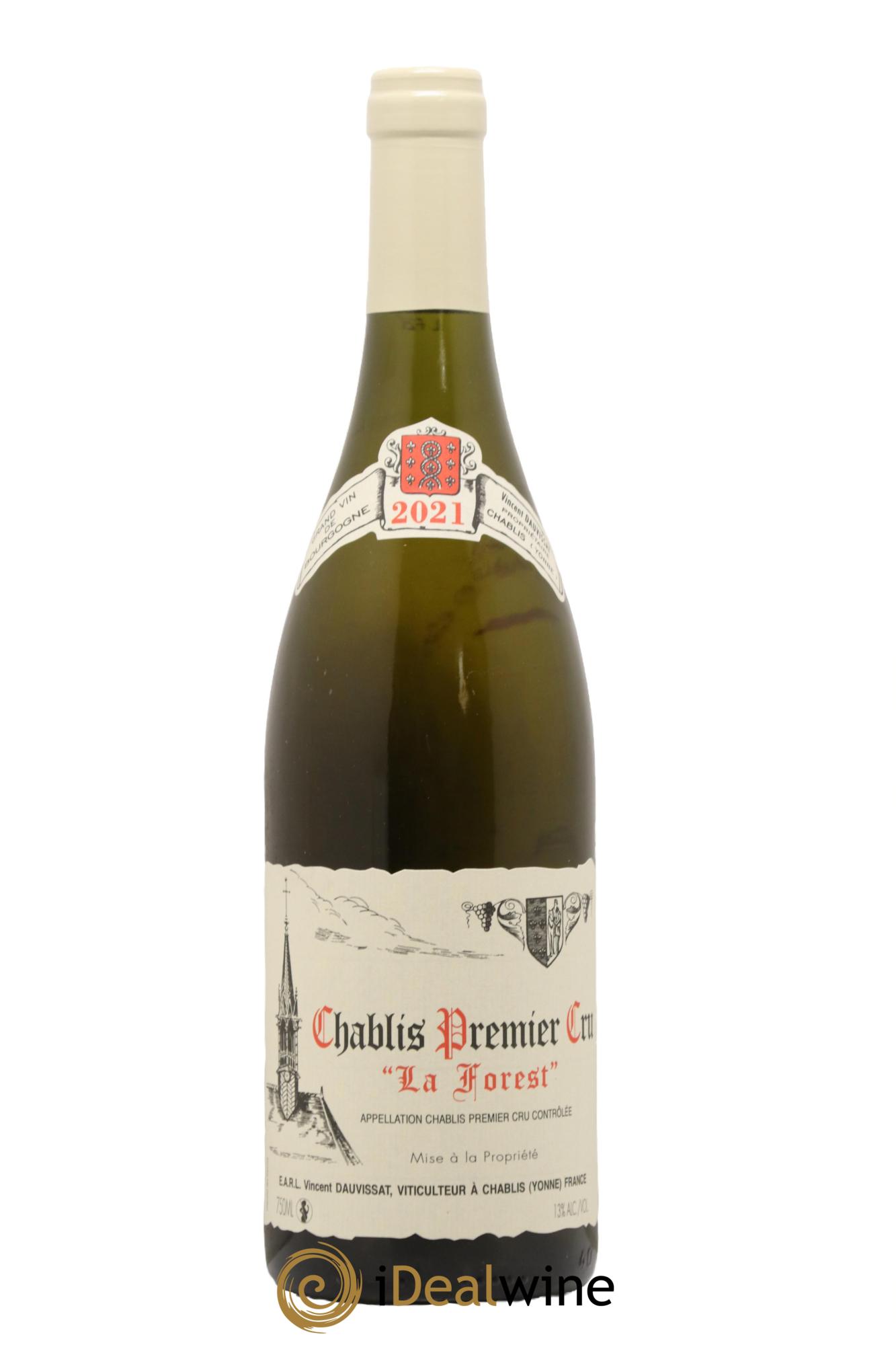 Chablis 1er Cru La Forest Vincent Dauvissat (Domaine) 2021 - Lotto di 1 bottiglia - 0