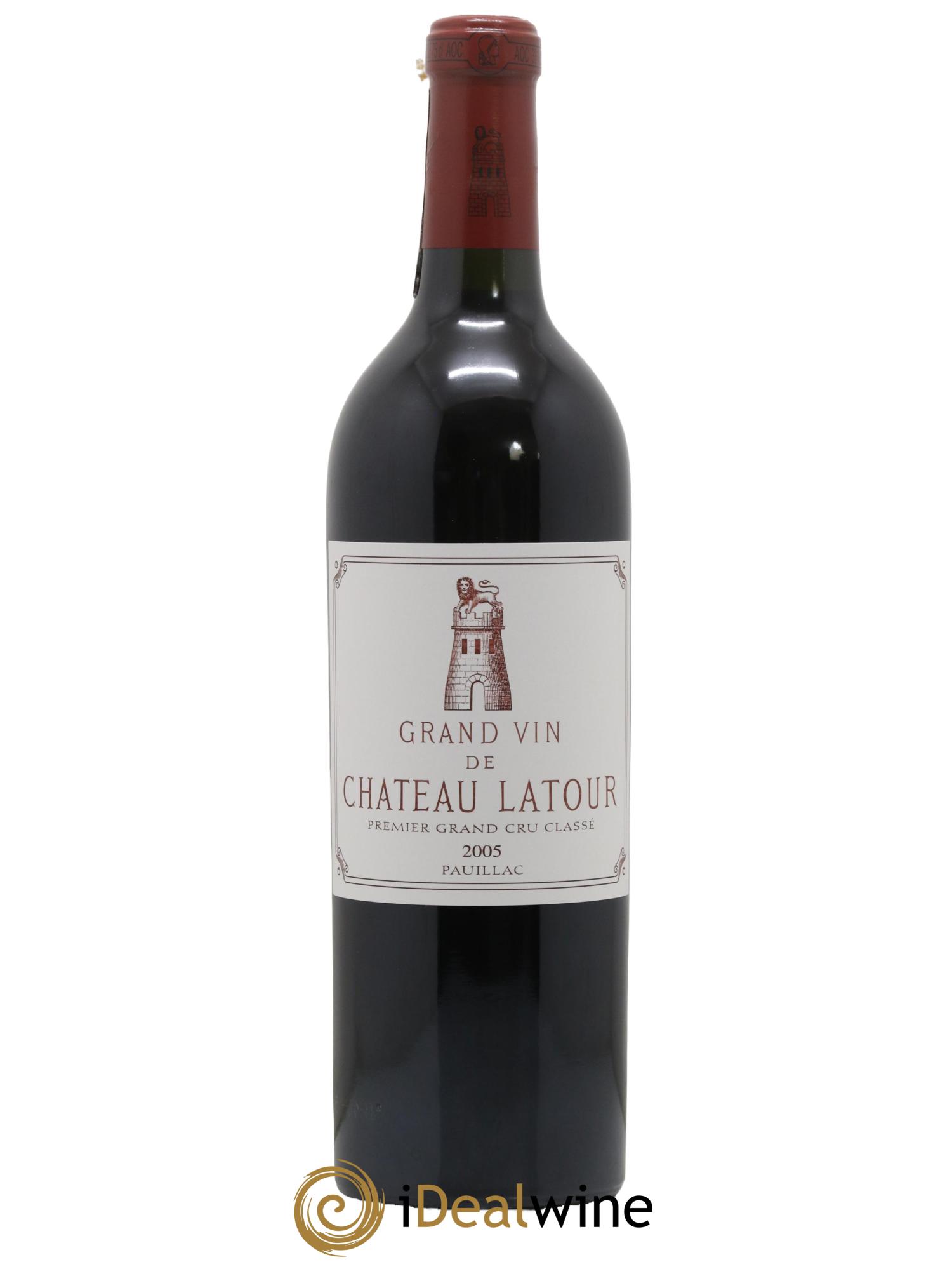 Château Latour 1er Grand Cru Classé 2005 - Posten von 1 Flasche - 0