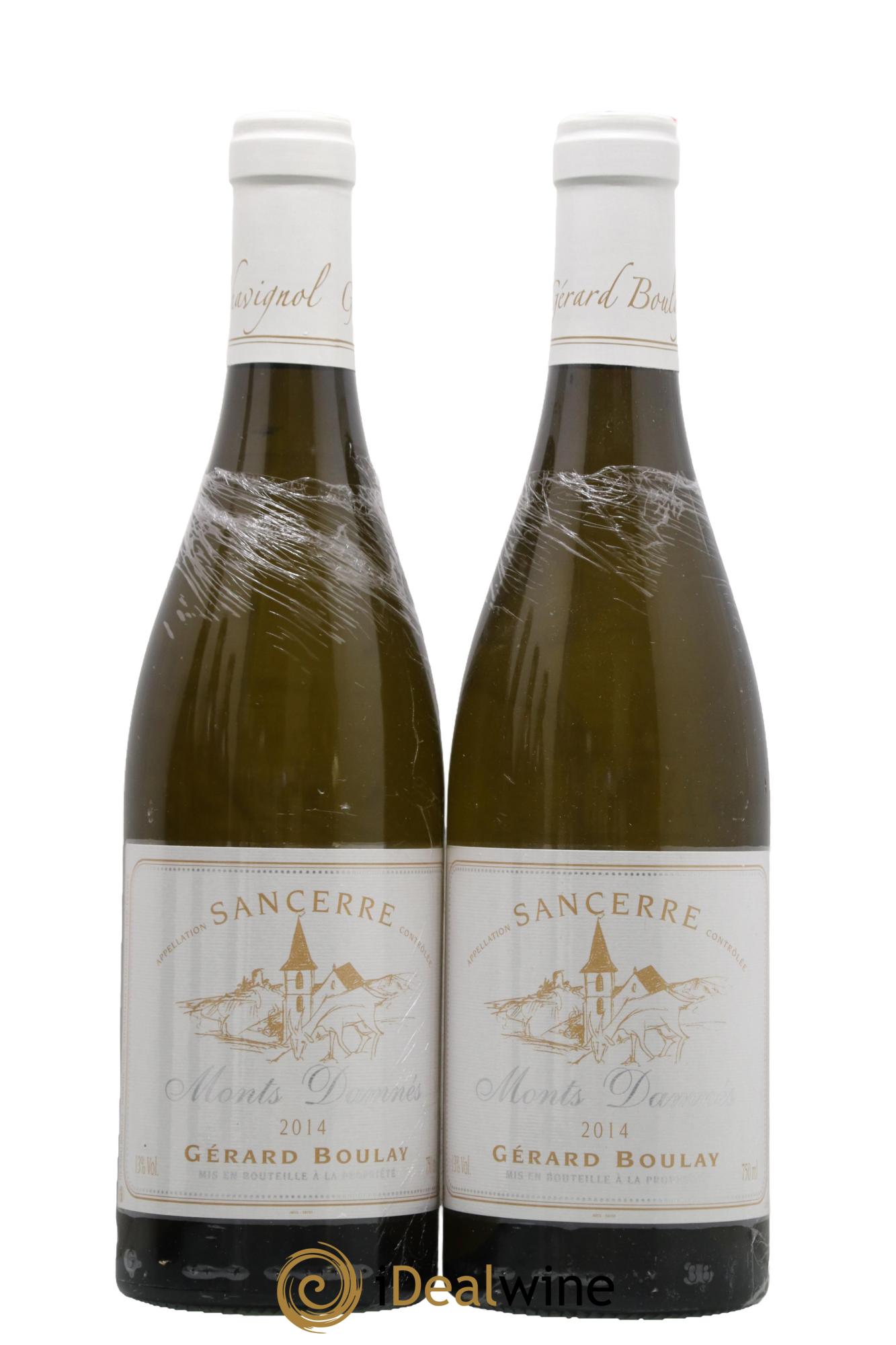 Sancerre Monts Damnés Gérard Boulay 2014 - Lot of 2 bottles - 0