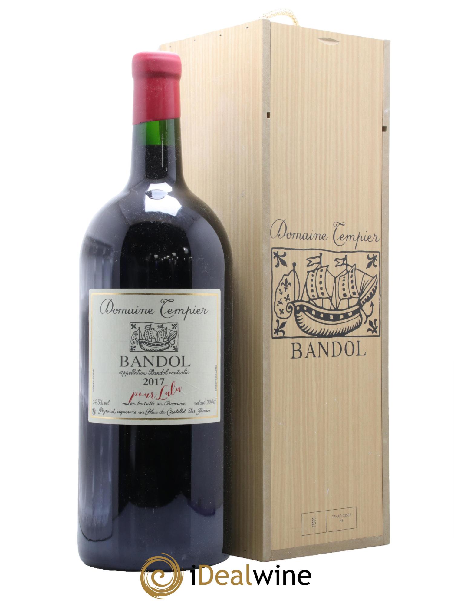 Bandol Domaine Tempier Famille Peyraud 2017 - Posten von 1 Doppel-Magnum - 0