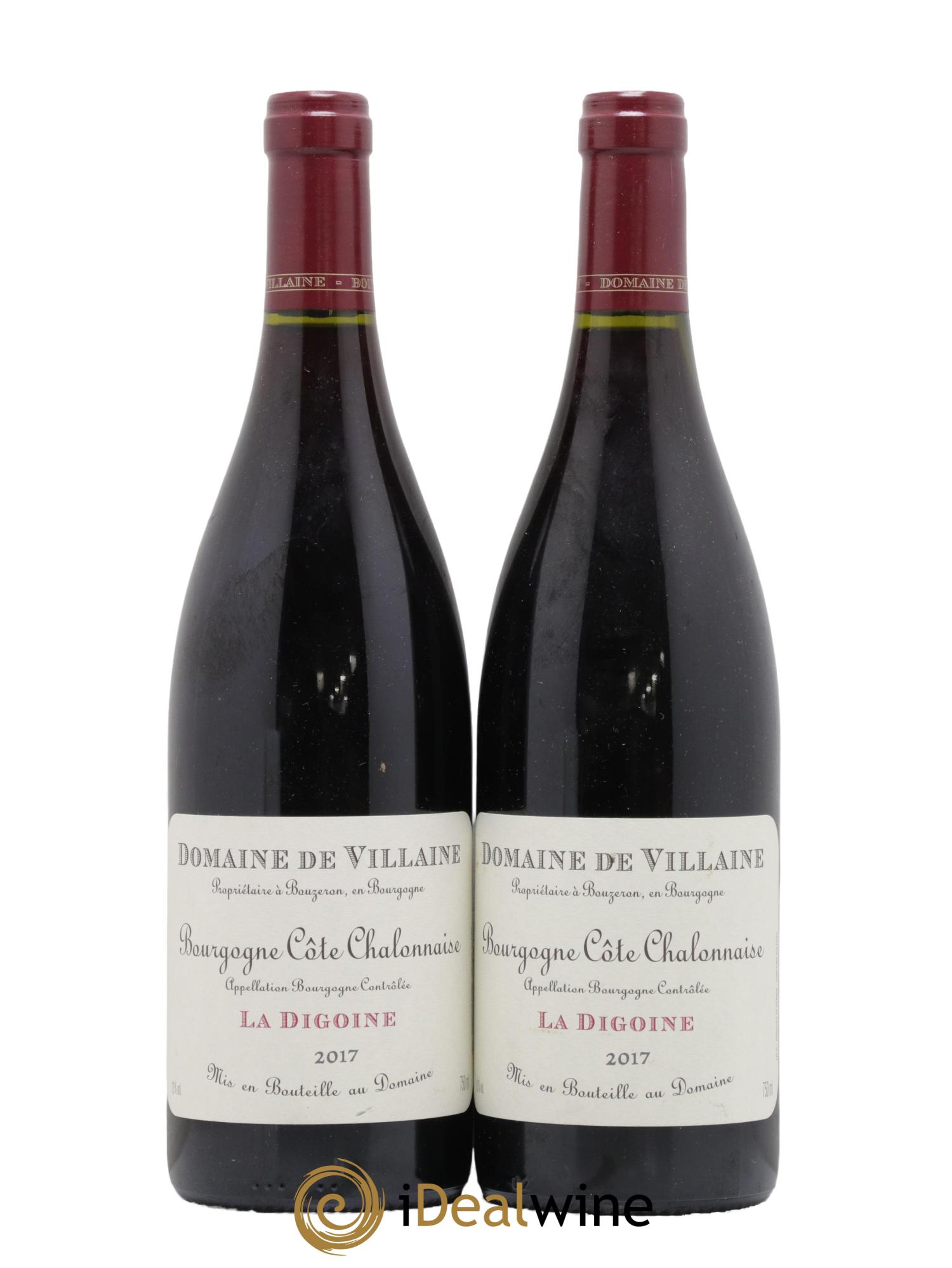 Bourgogne La Digoine Domaine de Villaine 2017 - Lotto di 2 bottiglie - 0