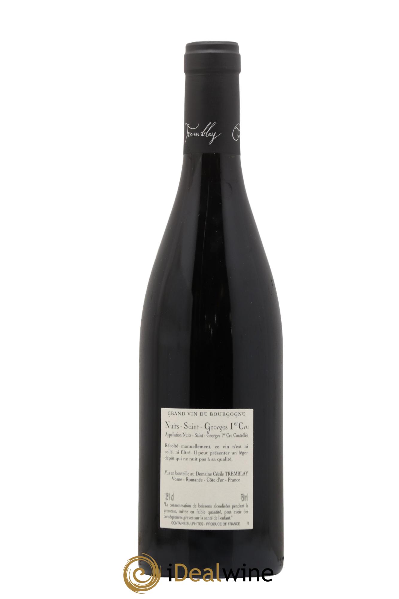 Nuits Saint-Georges 1er Cru Les Murgers Cécile Tremblay  2020 - Posten von 1 Flasche - 1