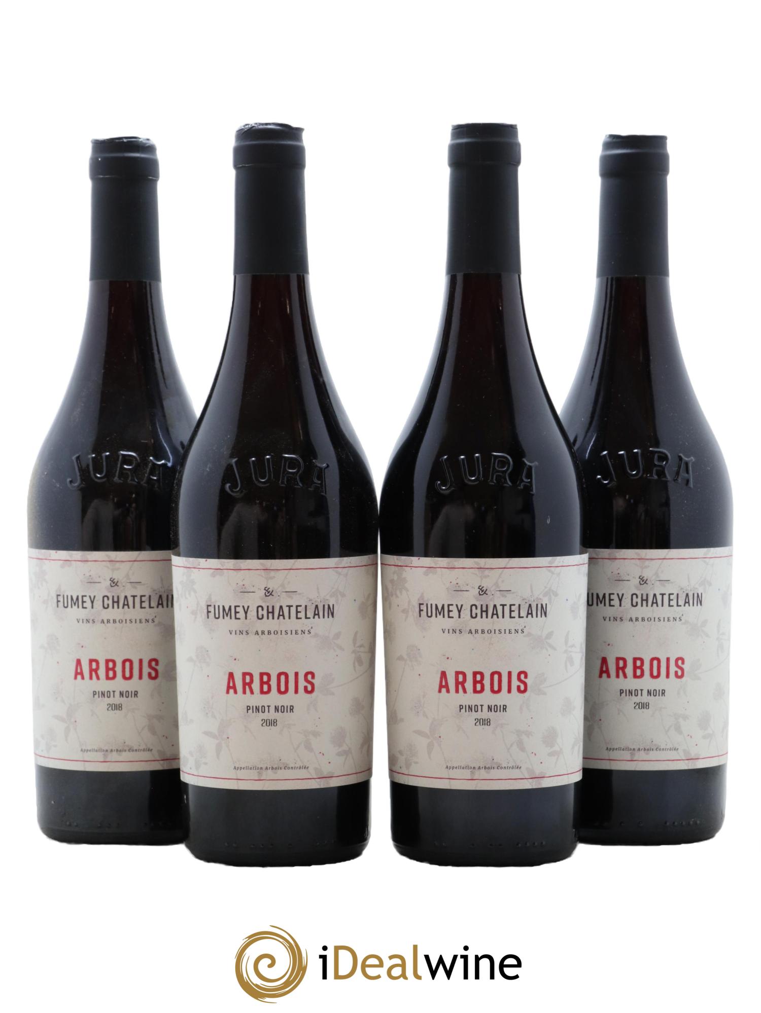 Arbois Fumey Chatelain 2018 - Lot de 4 bouteilles - 0