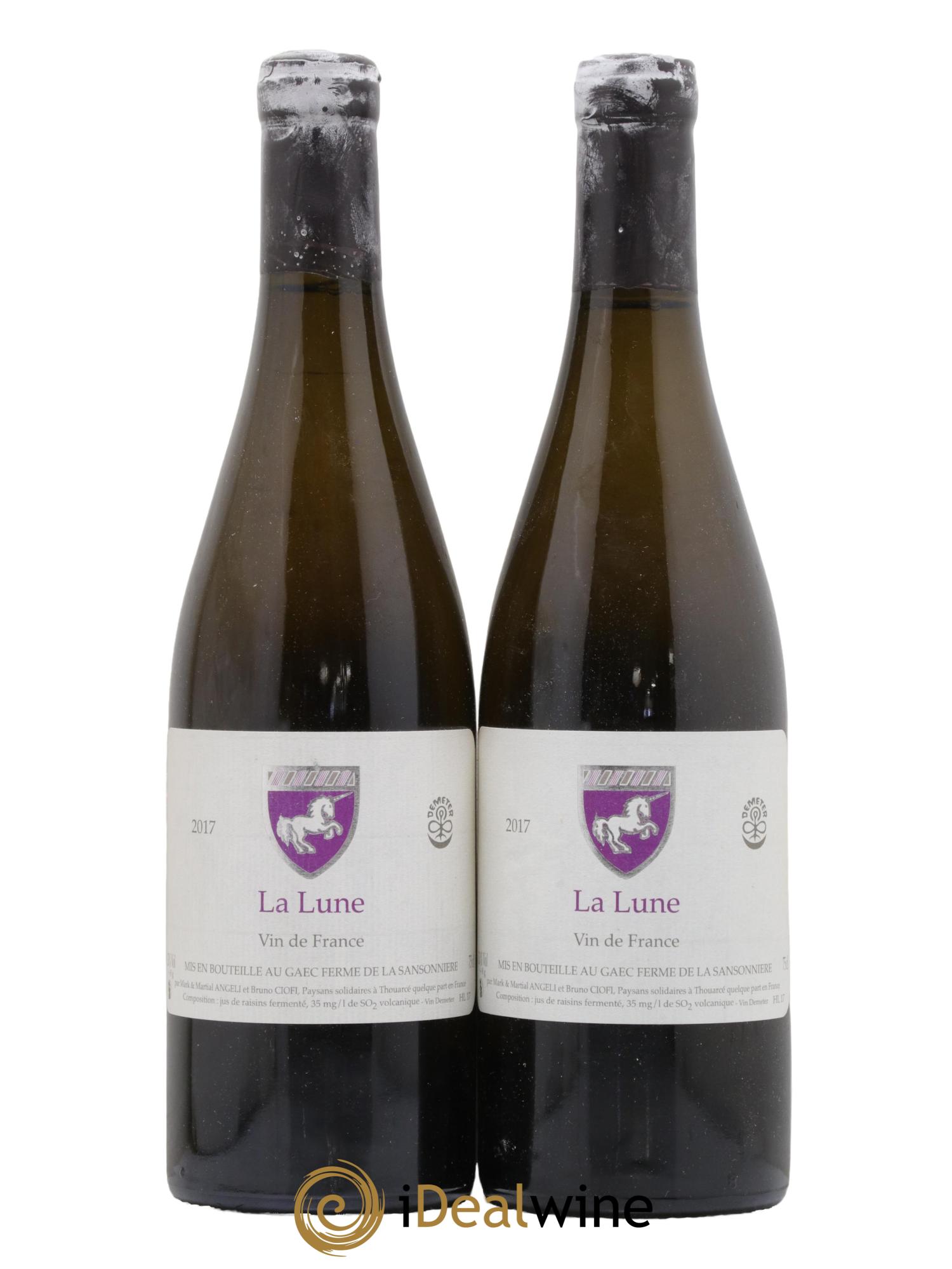 Vin de France La Lune Mark Angeli (Domaine) - Ferme de la Sansonnière 2017 - Lotto di 2 bottiglie - 0